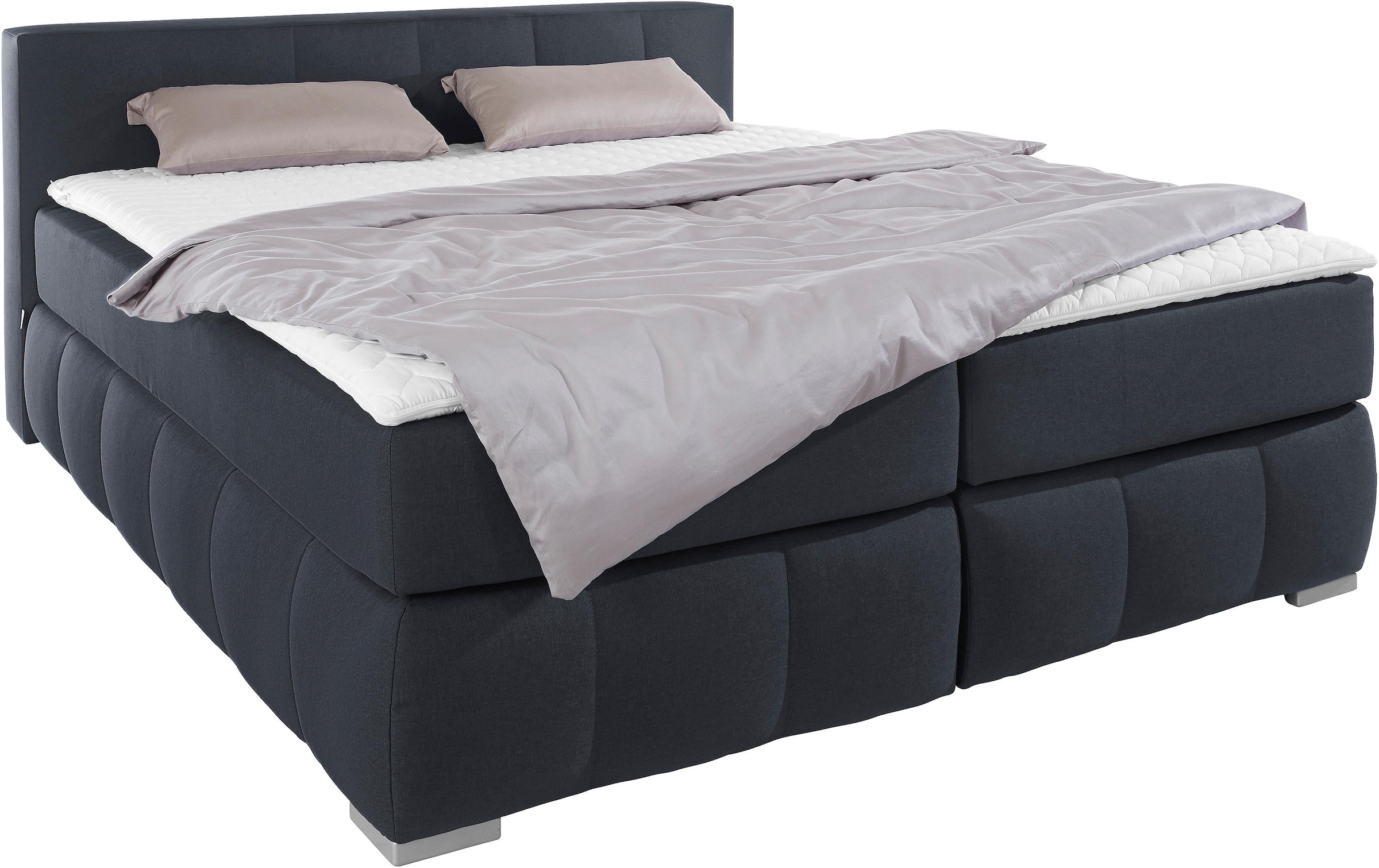 Guido Maria Kretschmer Home&Living Boxspringbett »Chelles«, inkl. Kaltschaumtopper, in 5 Breiten und 3 Matratzenarten