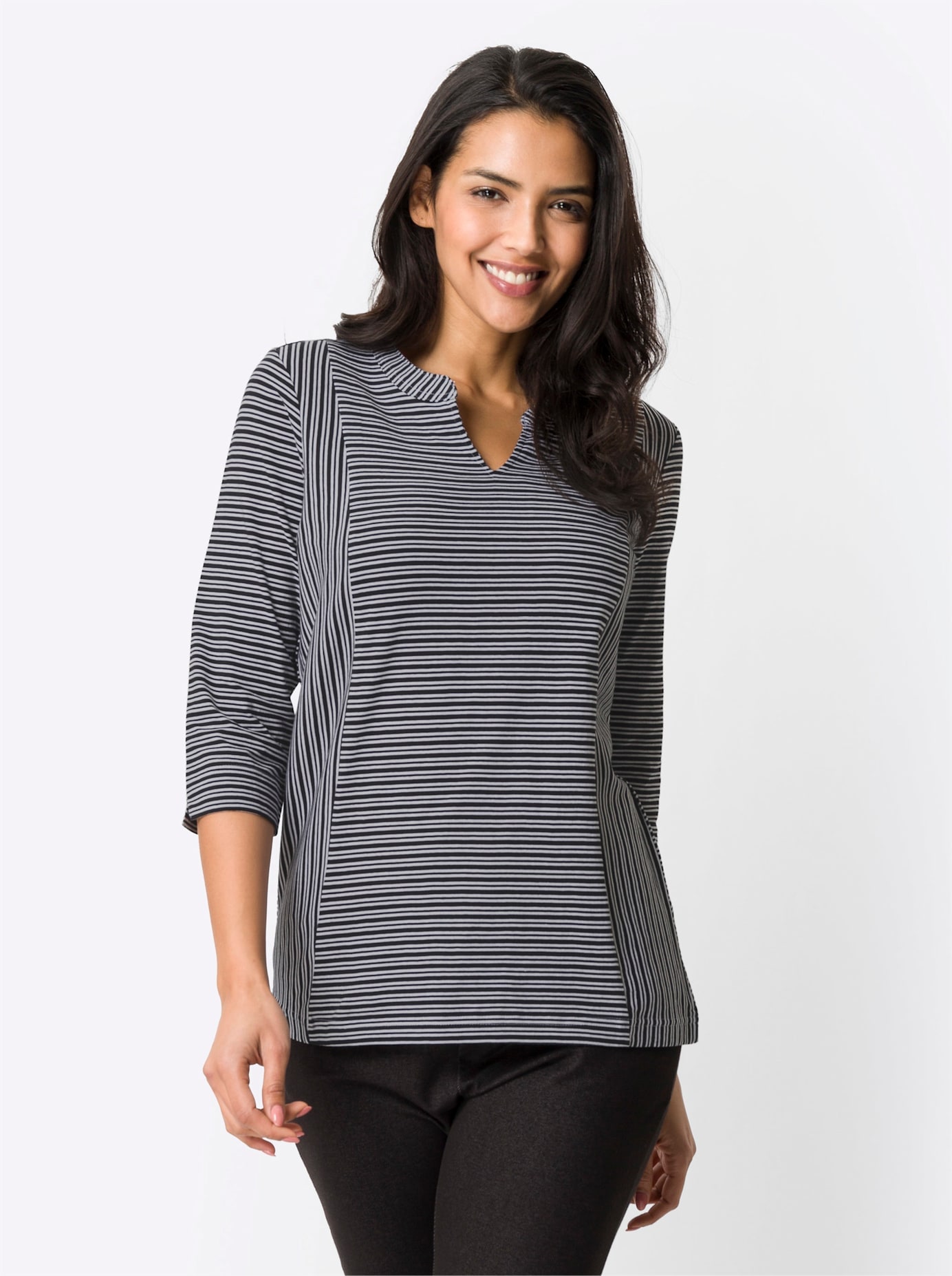 3/4-Arm-Shirt "Freizeitshirt", (1 tlg.) günstig online kaufen