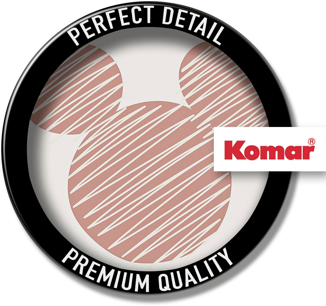 Komar Wandbild »Striped Mouse«, (1 St.), Deutsches Premium-Poster Fotopapier mit seidenmatter Oberfläche und hoher Lichtbeständigkeit. Für fotorealistische Drucke mit gestochen scharfen Details und hervorragender Farbbrillanz.