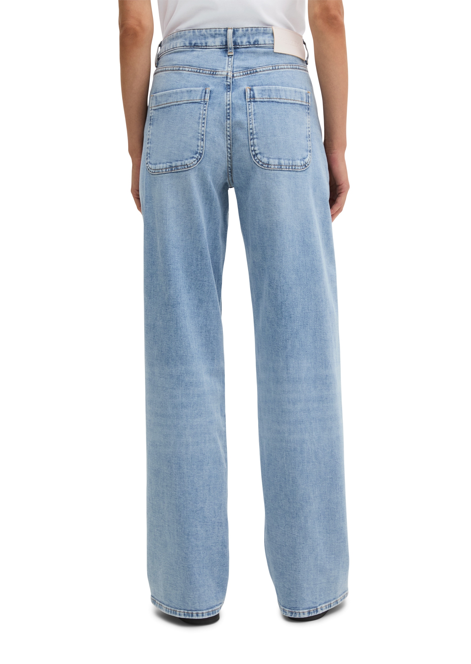 Marc O'Polo Weite Jeans »aus Cashmere Touch Denim«