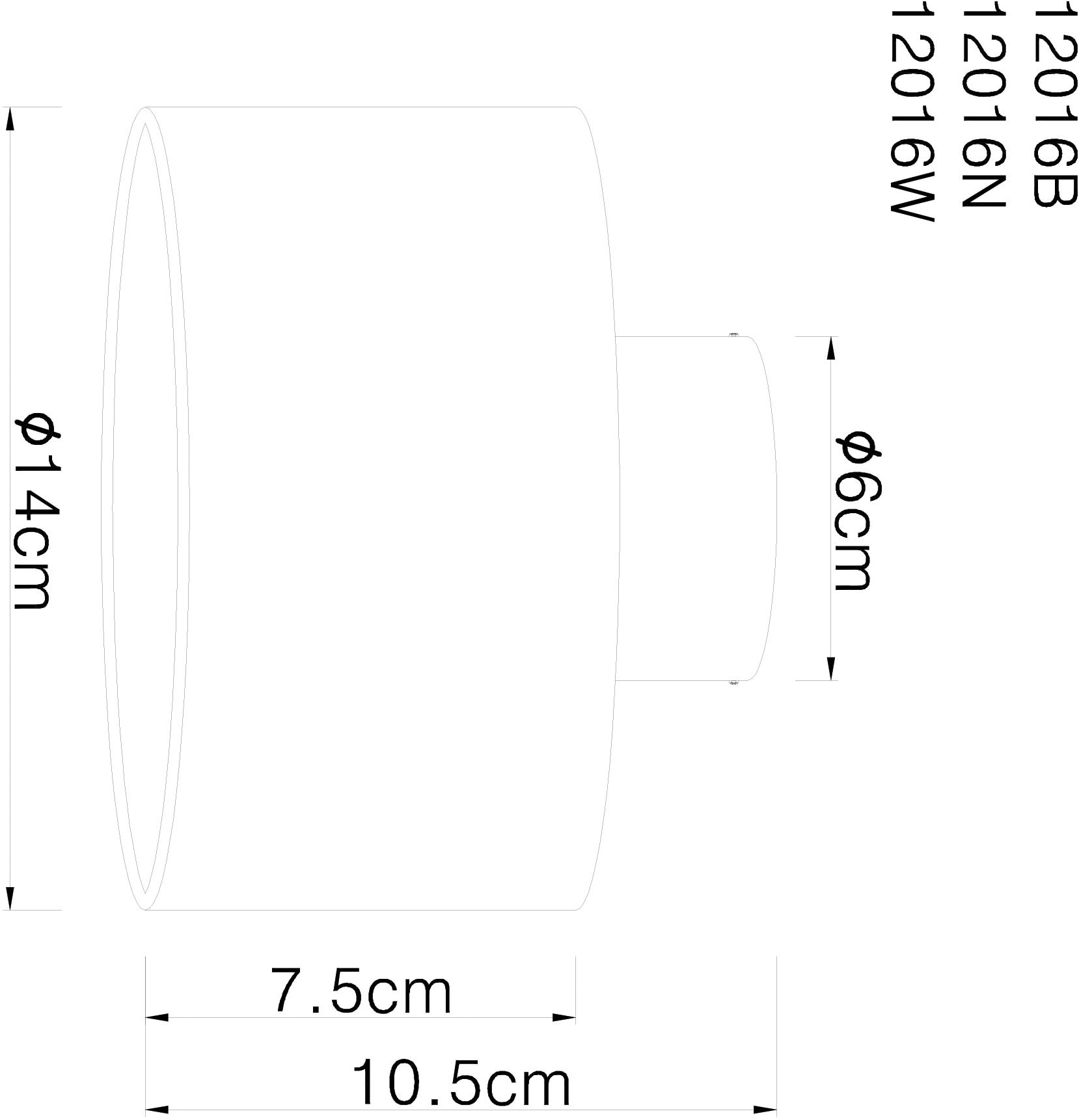 GLOBO LIGHTING LED Deckenleuchte »JENNY«, Leuchtmittel LED-Modul | LED fest integriert, Deckenlampe / Schlafzimmer / Wohnbereich / schwarz / rund / Aluminium