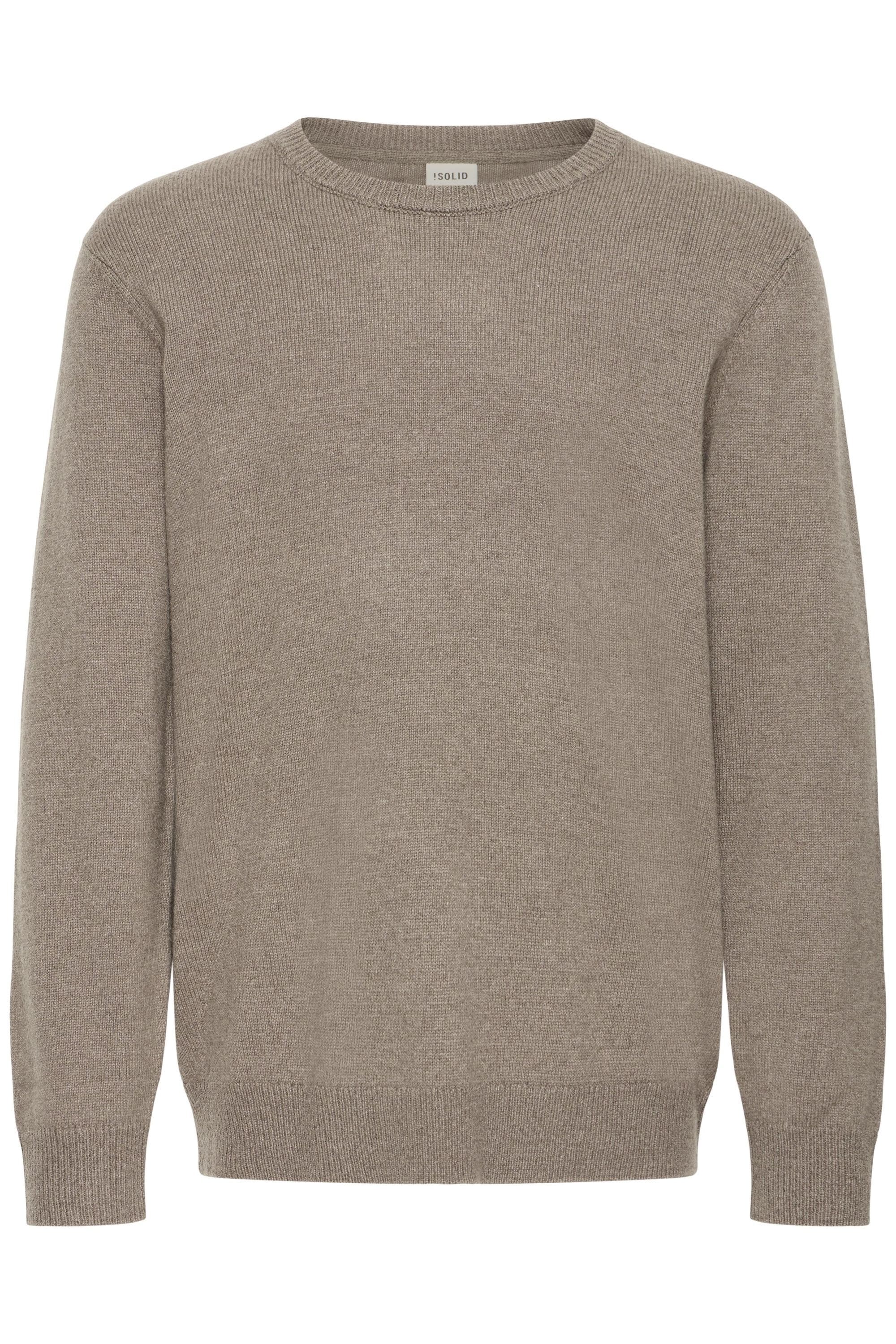Solid Strickfleece-Pullover "Strickpullover SDRick" günstig online kaufen