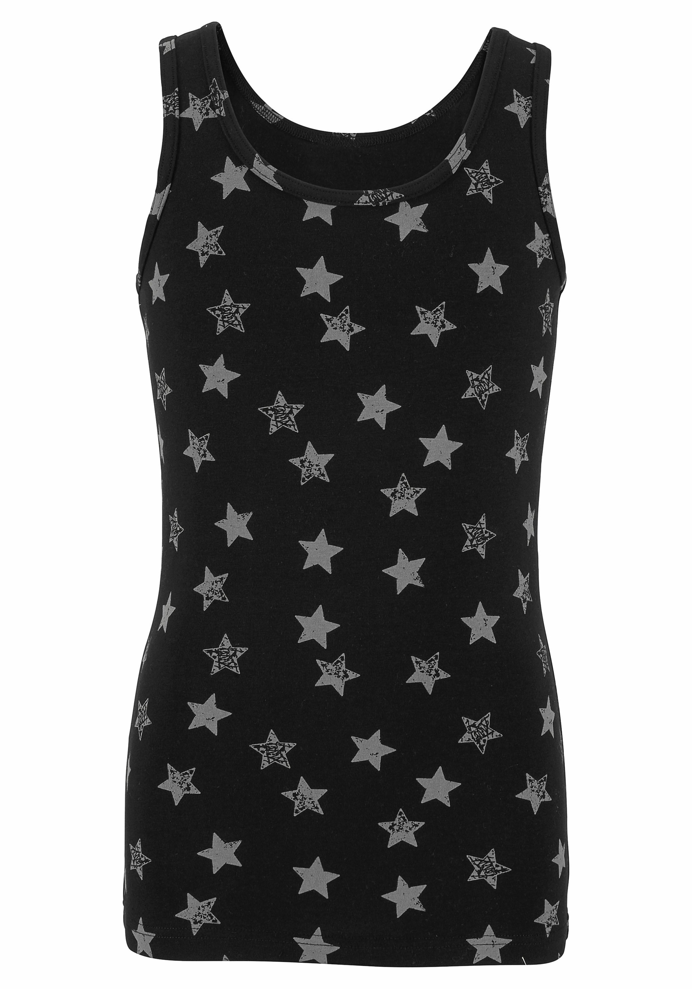 Thumbnail - Vivance Unterhemd Packung, 2 Stk. mit Sternendruck, Tanktop
