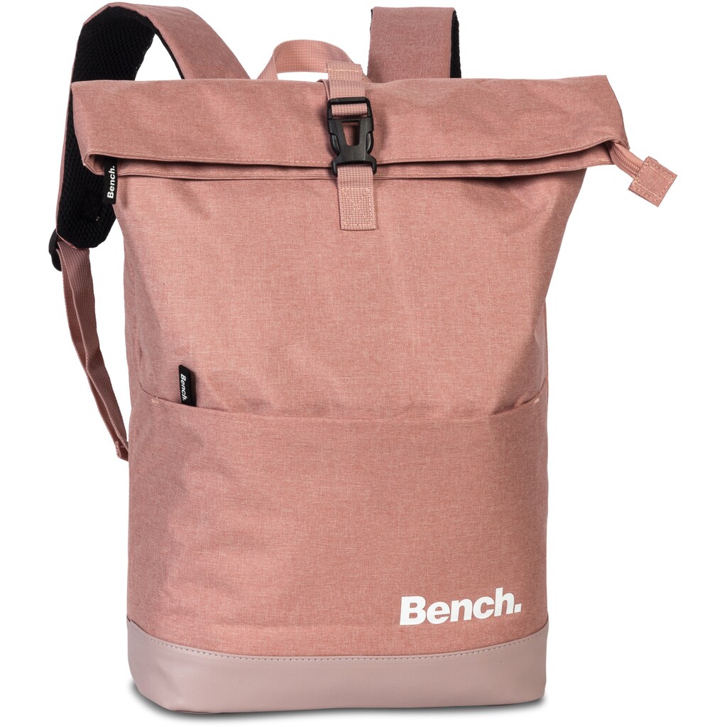 Bench. Laptoprucksack »Roll-Top, altrosa«