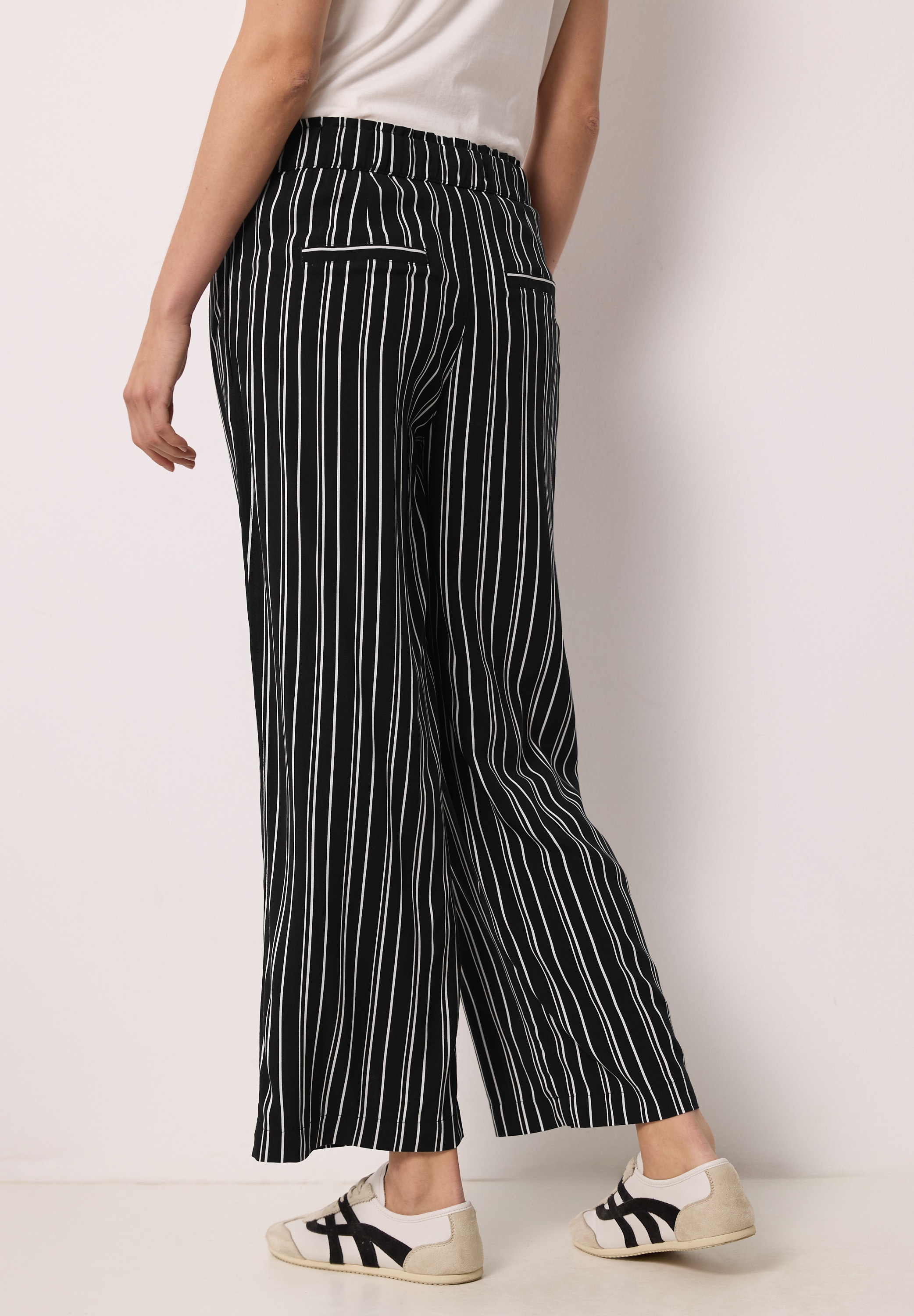 STREET ONE STUDIO Culotte  satinierte Viskose