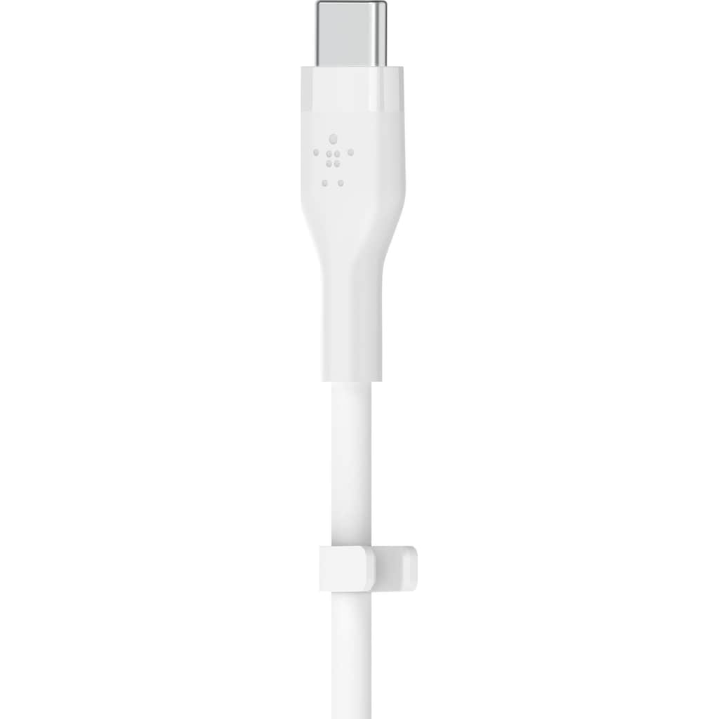 Belkin Smartphone-Kabel »BOOST CHARGE Flex USB-C-Kabel mit Lightning Connector«, USB-C-Lightning, 200 cm