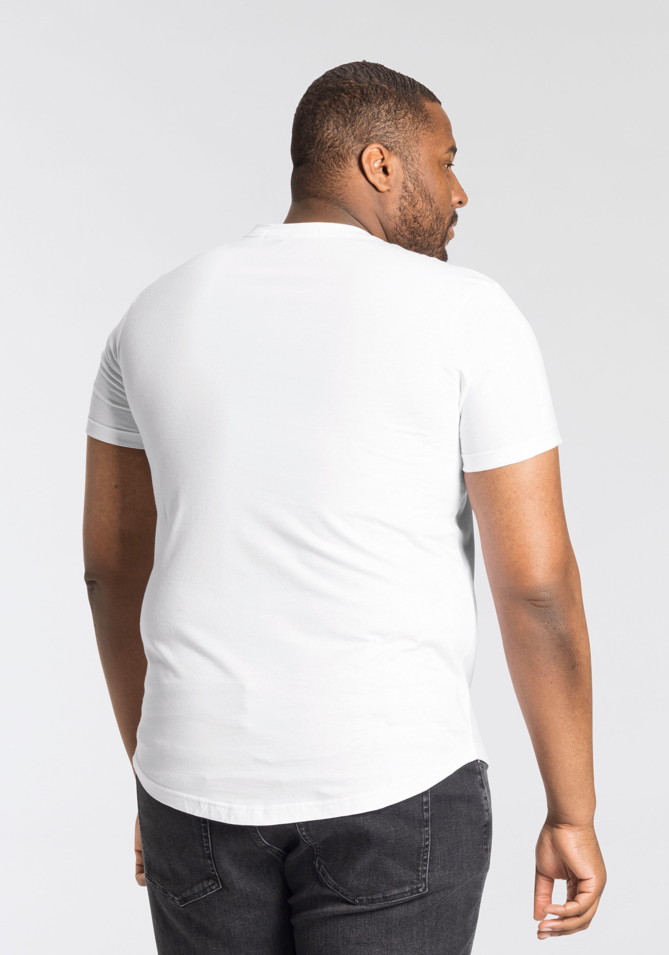 Calvin Klein Jeans Plus T-Shirt »PLUS BADGE TURN UP SLEEVE«