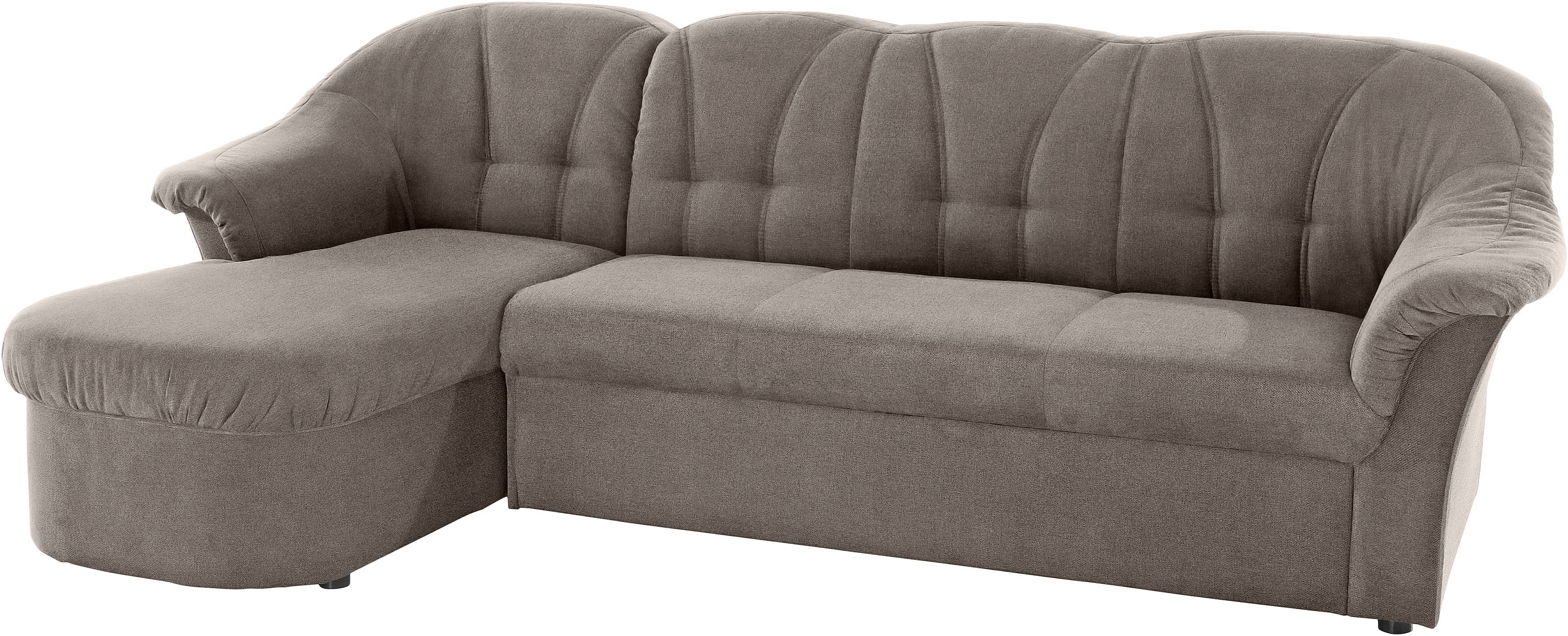 Thumbnail - DOMO collection Ecksofa "Pegnitz, elegante Rückensteppung, komfortabel, L-Form", wahlweise mit Bettfunktion