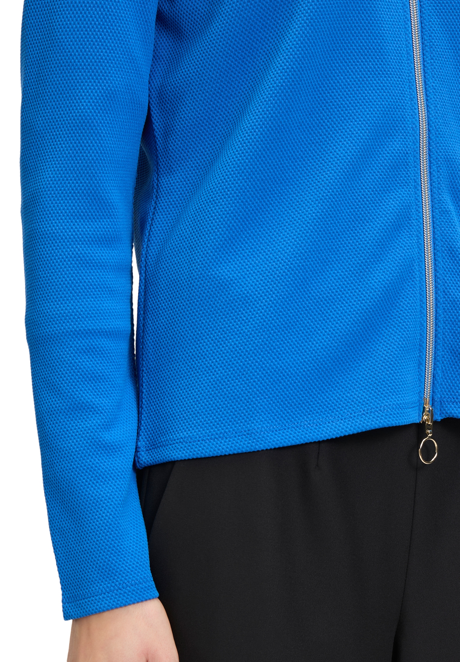 Betty Barclay Sweatjacke »Betty Barclay Damen Shirtjacke mit Reißverschluss«, Struktur