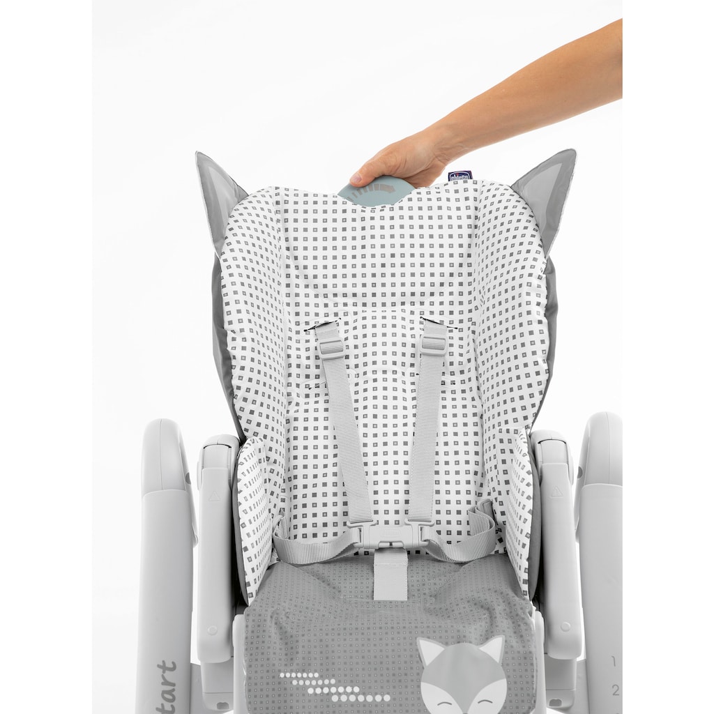 Chicco Hochstuhl »Polly2Start, Foxy«, mit Essbrett, Made in Europe