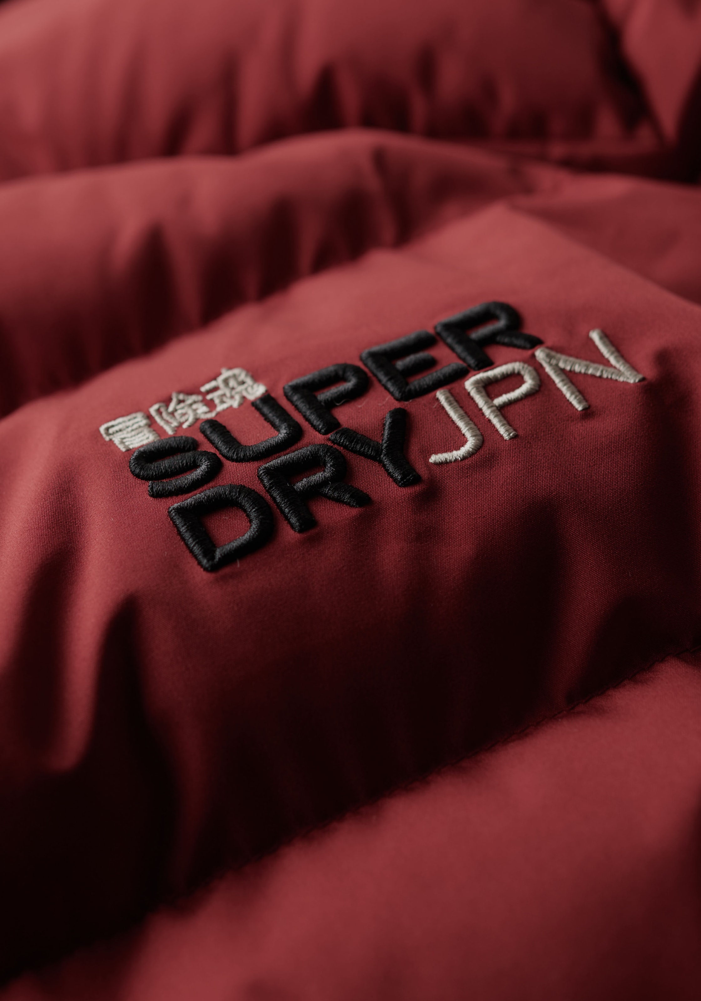 Superdry Steppjacke »HOODED SPORTS PUFFER JACKET«, mit Kapuze