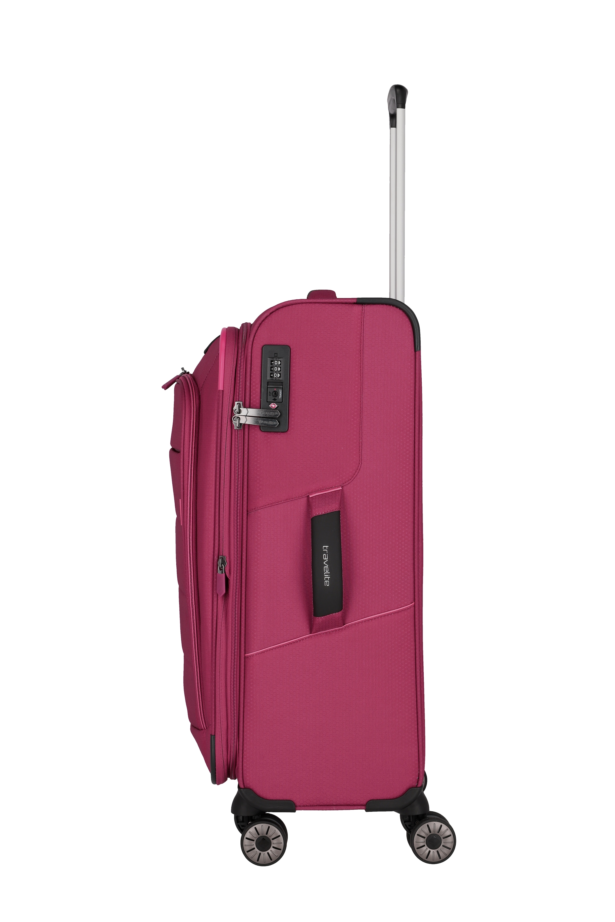travelite Weichgepäck-Trolley »SKAII Reisekoffer« 62 l 4 Rollen mit TSA-Schloss und besonders leichtem Design