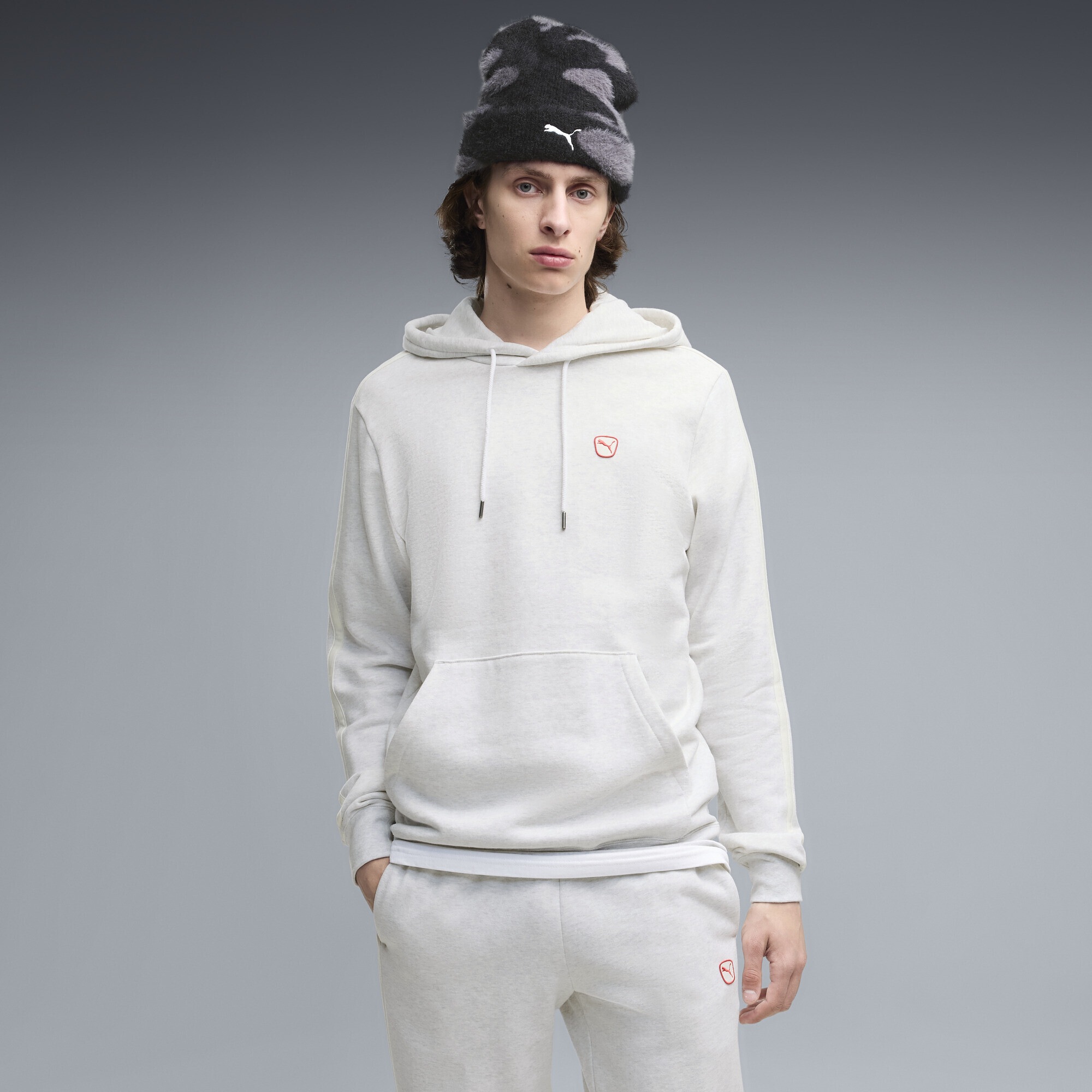 PUMA Hoodie »Essentials Elevated Fleece Hoodie Herren«
