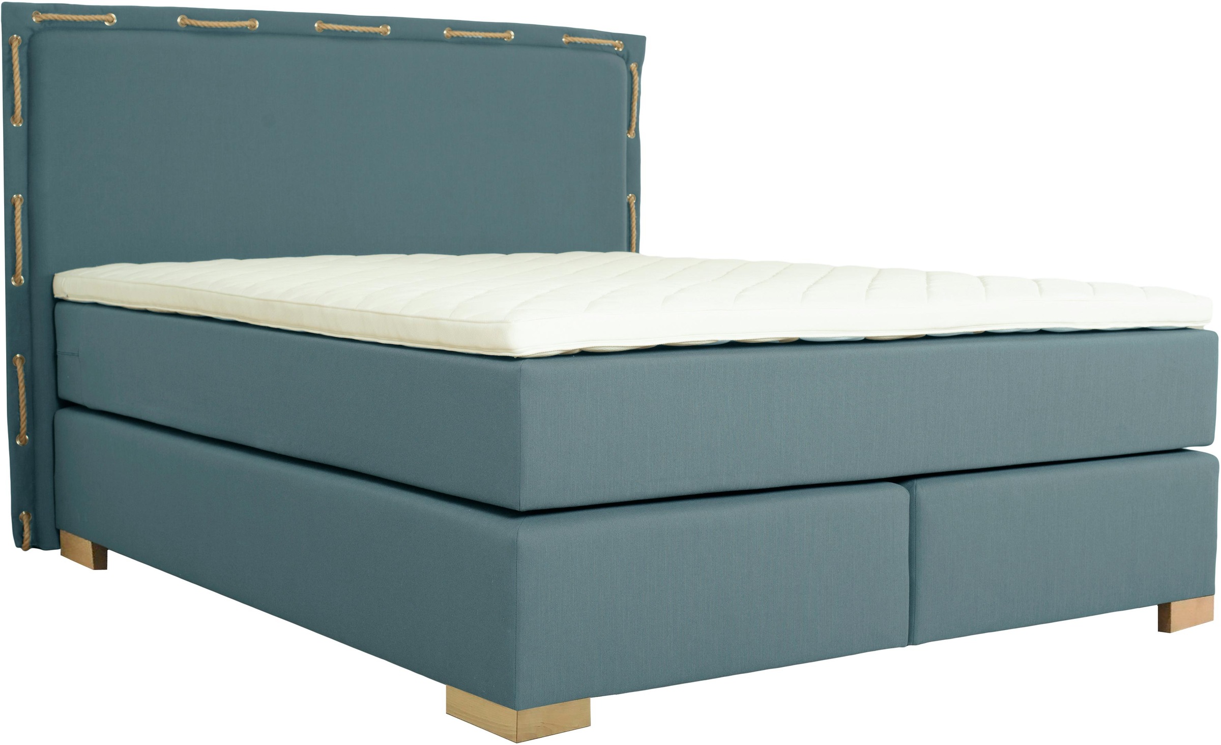 Thumbnail - Home affaire Boxspringbett ""Marlou"", inkl. Topper, 3 Breiten, 3 Härtegrad-Ausführungen