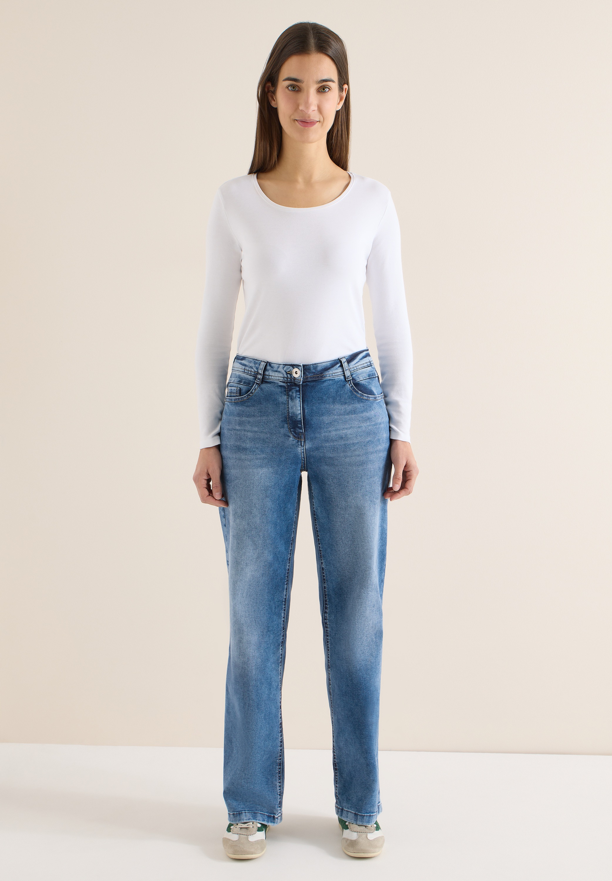 Cecil Loose-fit-Jeans High Waist günstig online kaufen