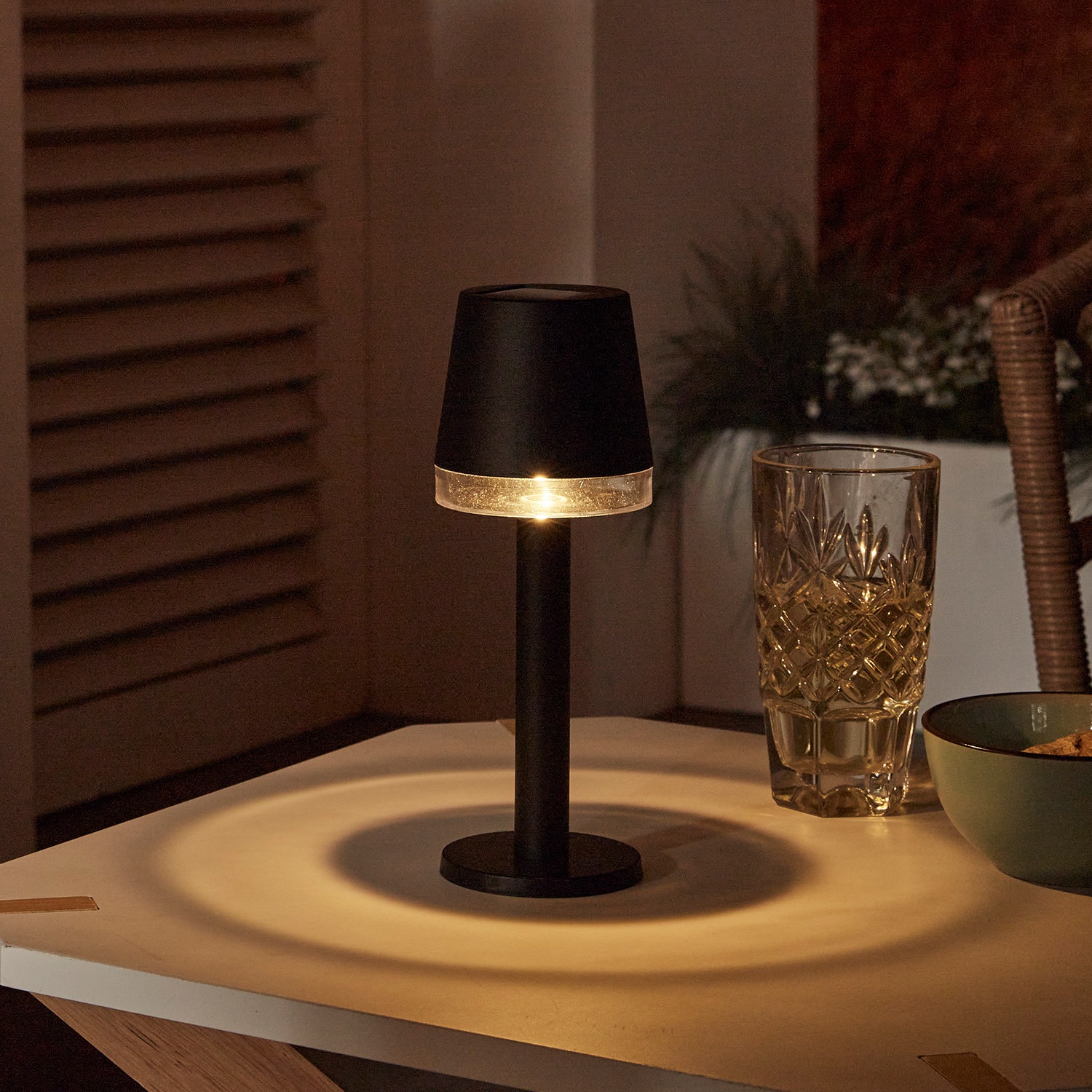 Thumbnail - LUXFORM Außen-Tischleuchte "Solar-Tischlampe - Cala dOr - LED - 2 Stück" LED-Modul 2 Stk. Solarbetrieben