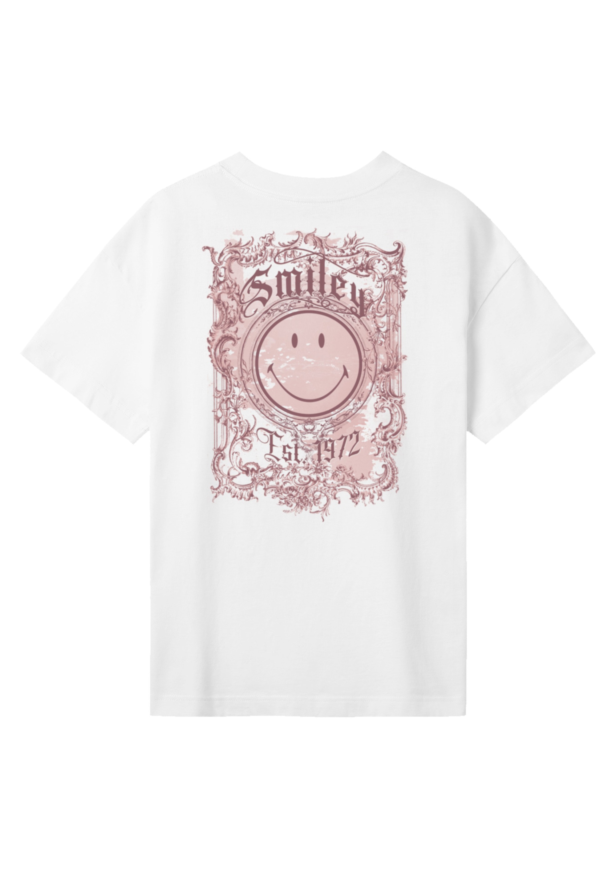 F4NT4STIC T-Shirt "Smiley Originals Spring Pink Typography Art", Premium Qu günstig online kaufen