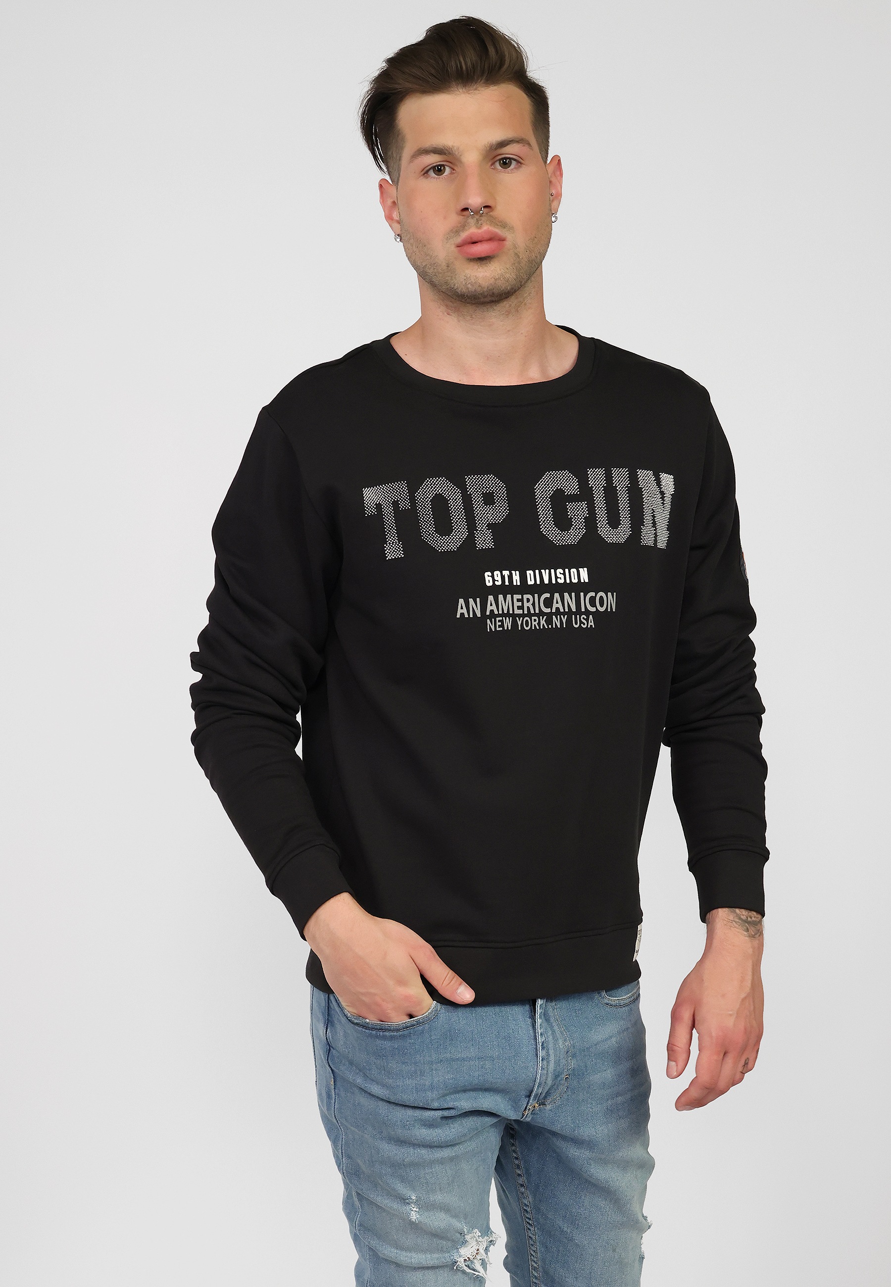 TOP GUN Sweater »TG20213007«
