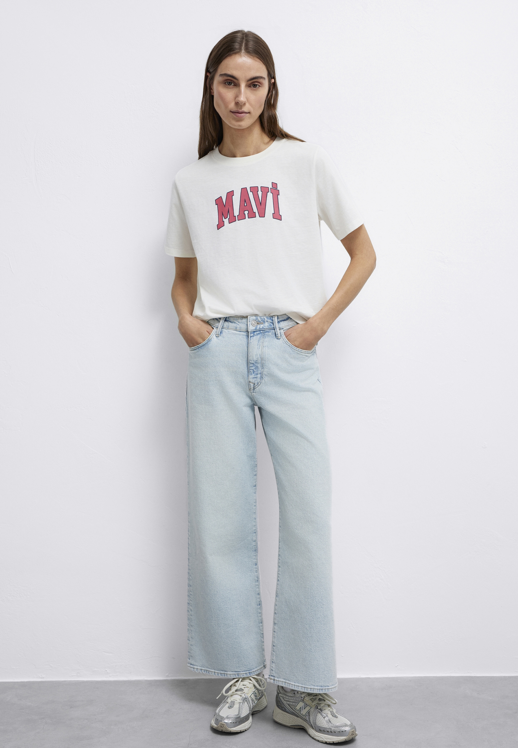 Mavi T-Shirt "LOGO PRINTED T-SHIRT" Logo T-Shirt