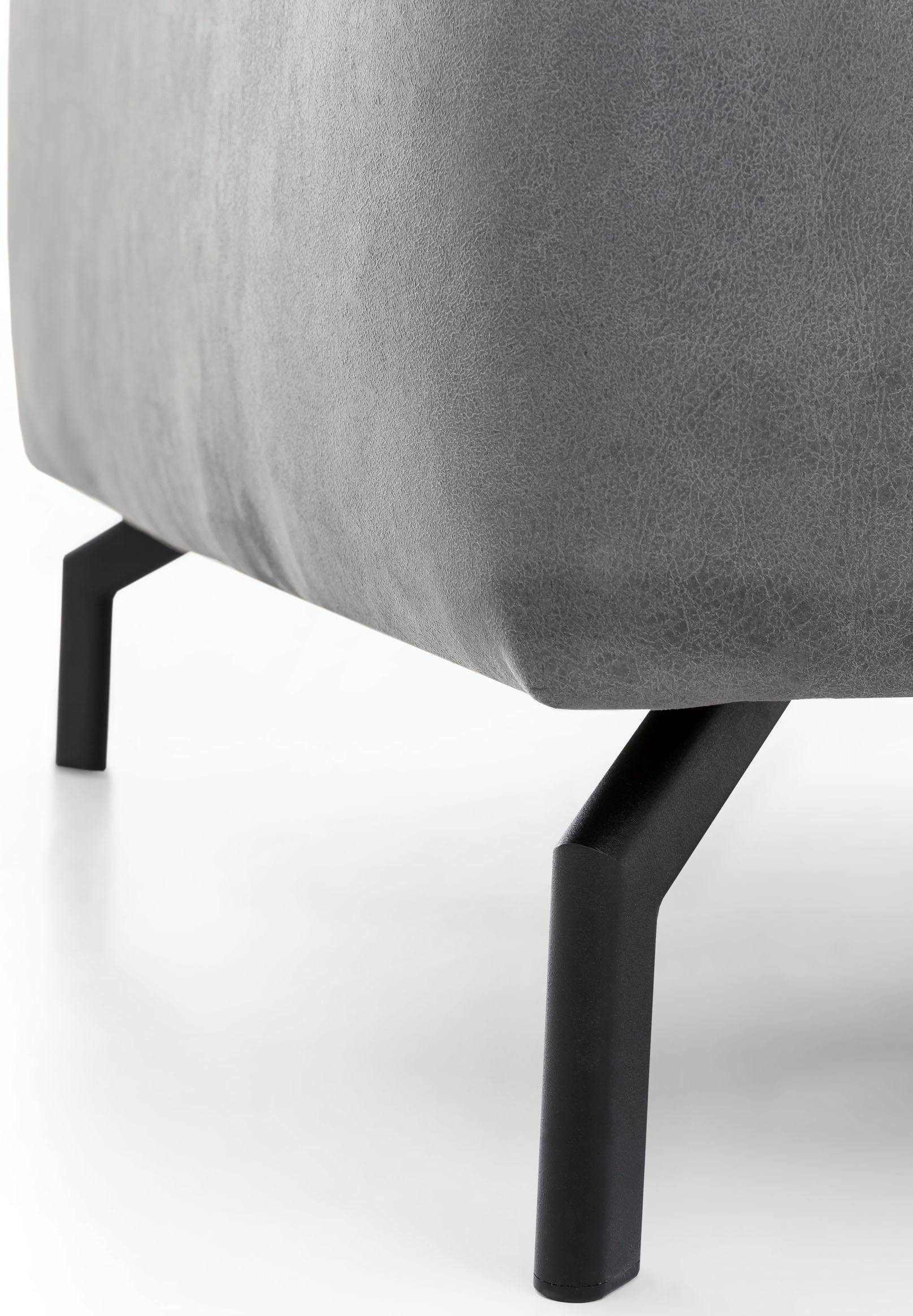 Thumbnail - PLACES OF STYLE Ecksofa "Olanta, modern und bequem, Breite 305cm, Fuß 16cm hoch, L-Form" mit verstellbaren Kopfstützen