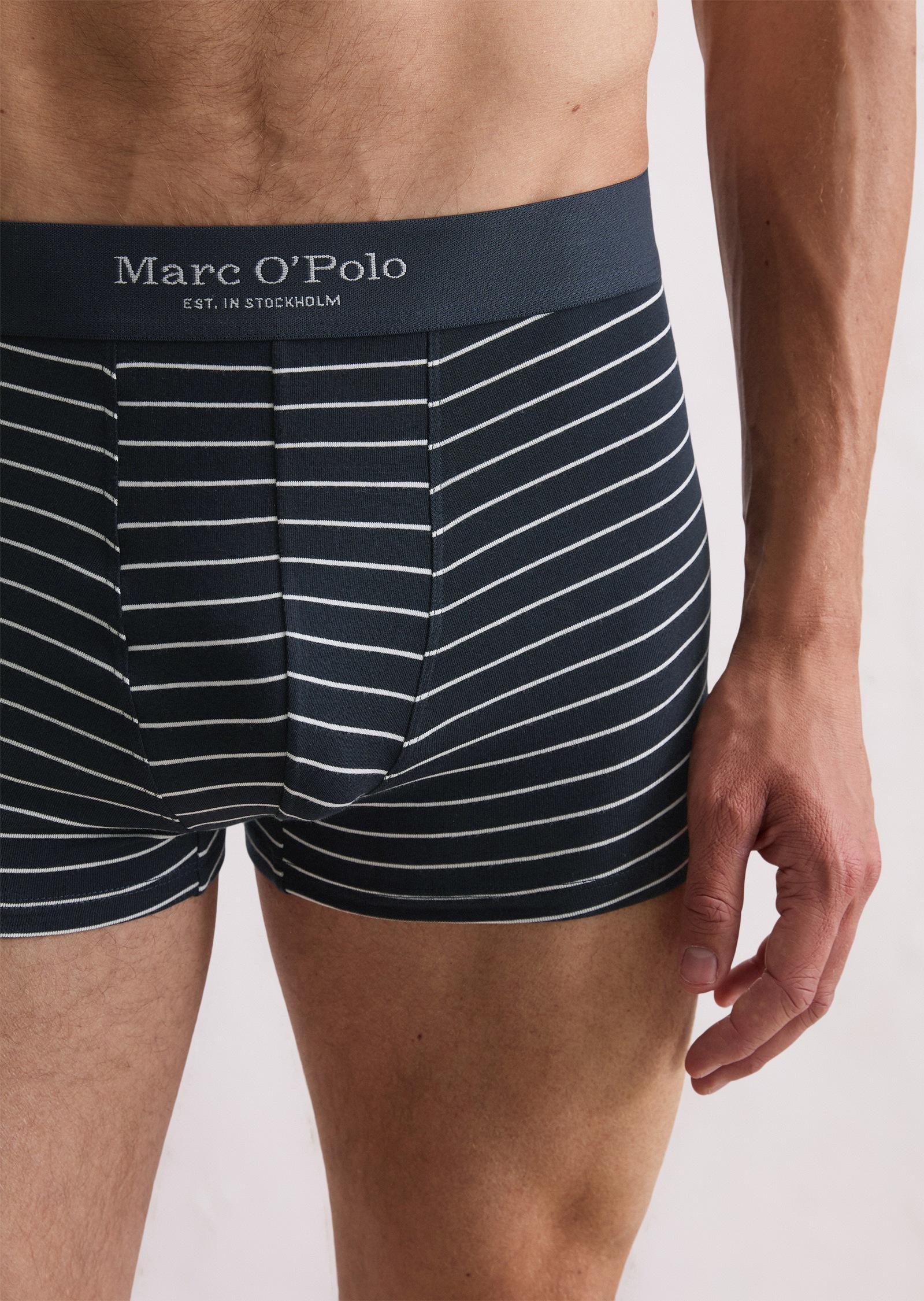 Thumbnail - Marc OPolo Trunk "Essentials" 3er Pack, ohne Eingriff, elastisch, Logobund