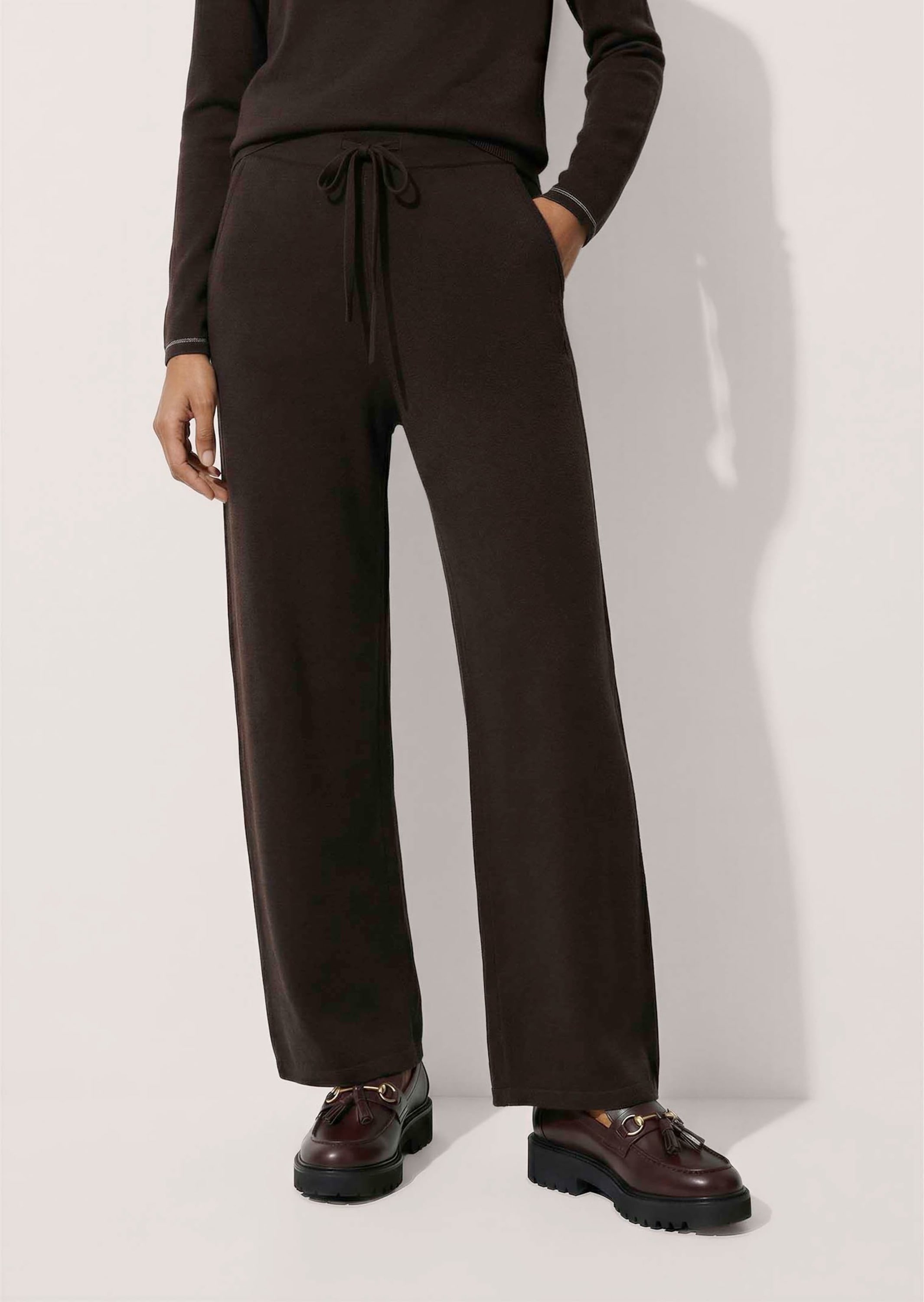 MADELEINE Schlupfhose »Hose Strickhose aus Schurwolle«