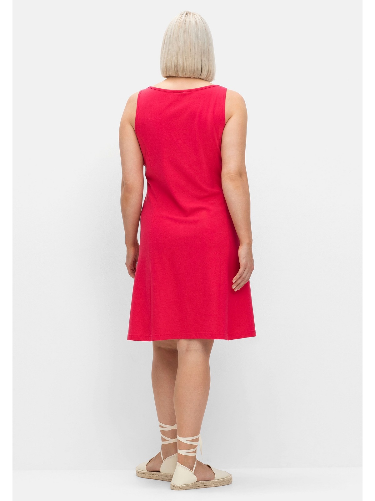 Sheego Jerseykleid »Große Größen«, mit breiten Trägern