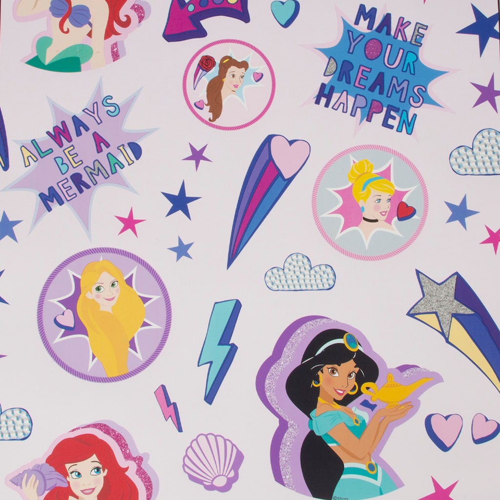 Disney Papiertapete »Prinzessinen Mix«