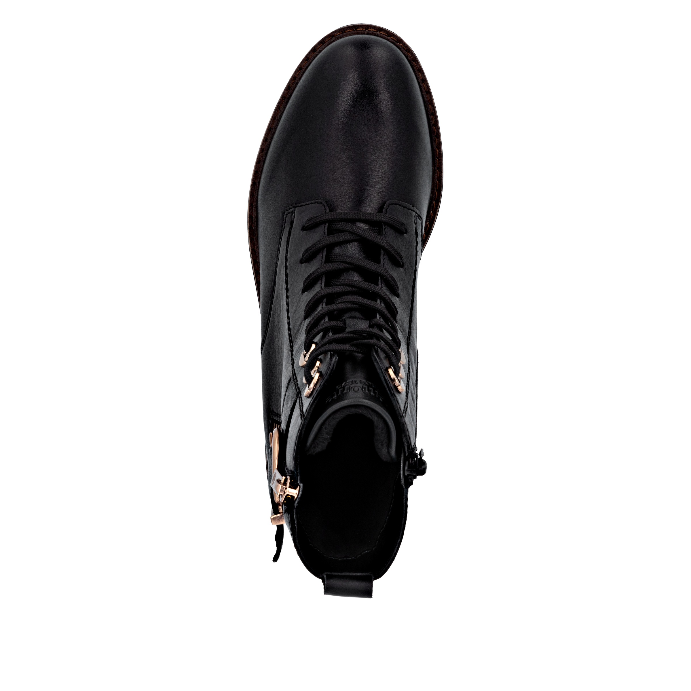Remonte Schnürstiefelette, Schnürboots, Casual-Stiefelette, Blockabsatz, mit großer Zierschließe
