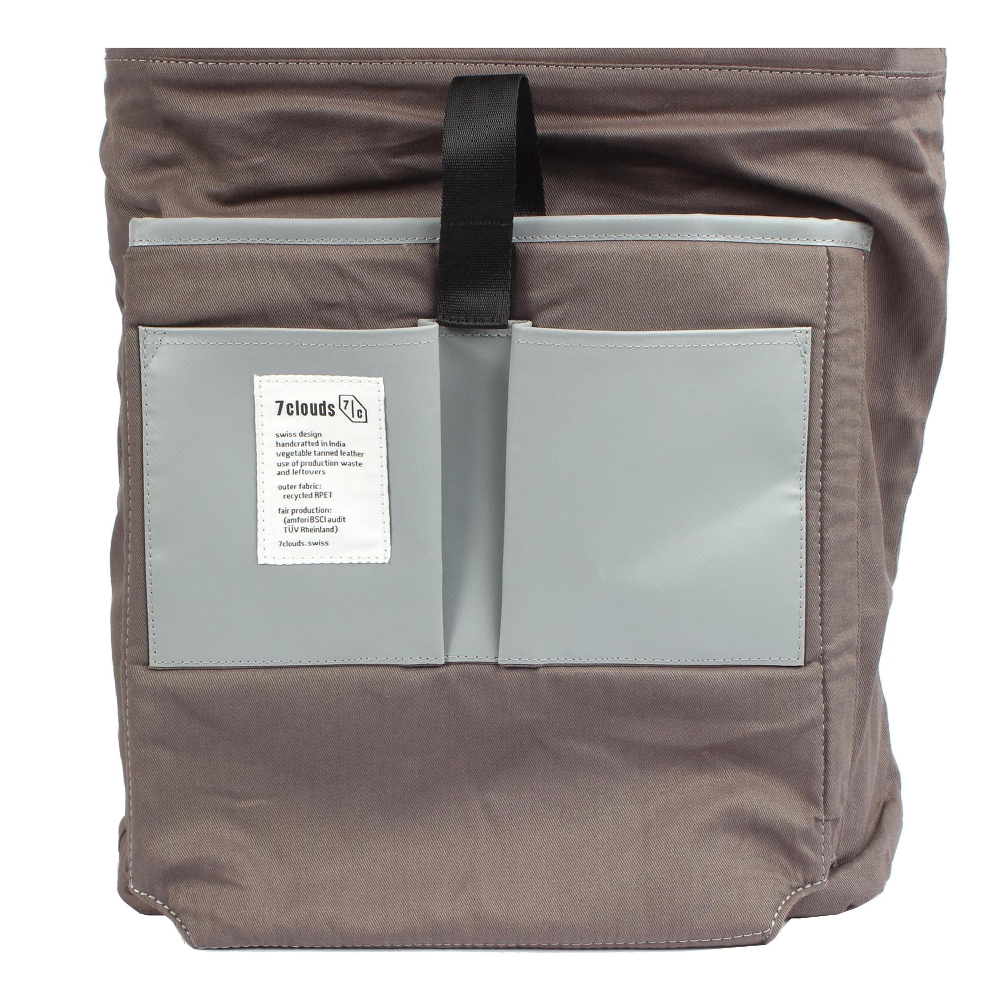 7clouds Cityrucksack »Mendo 7.4«, mit recyceltem PET