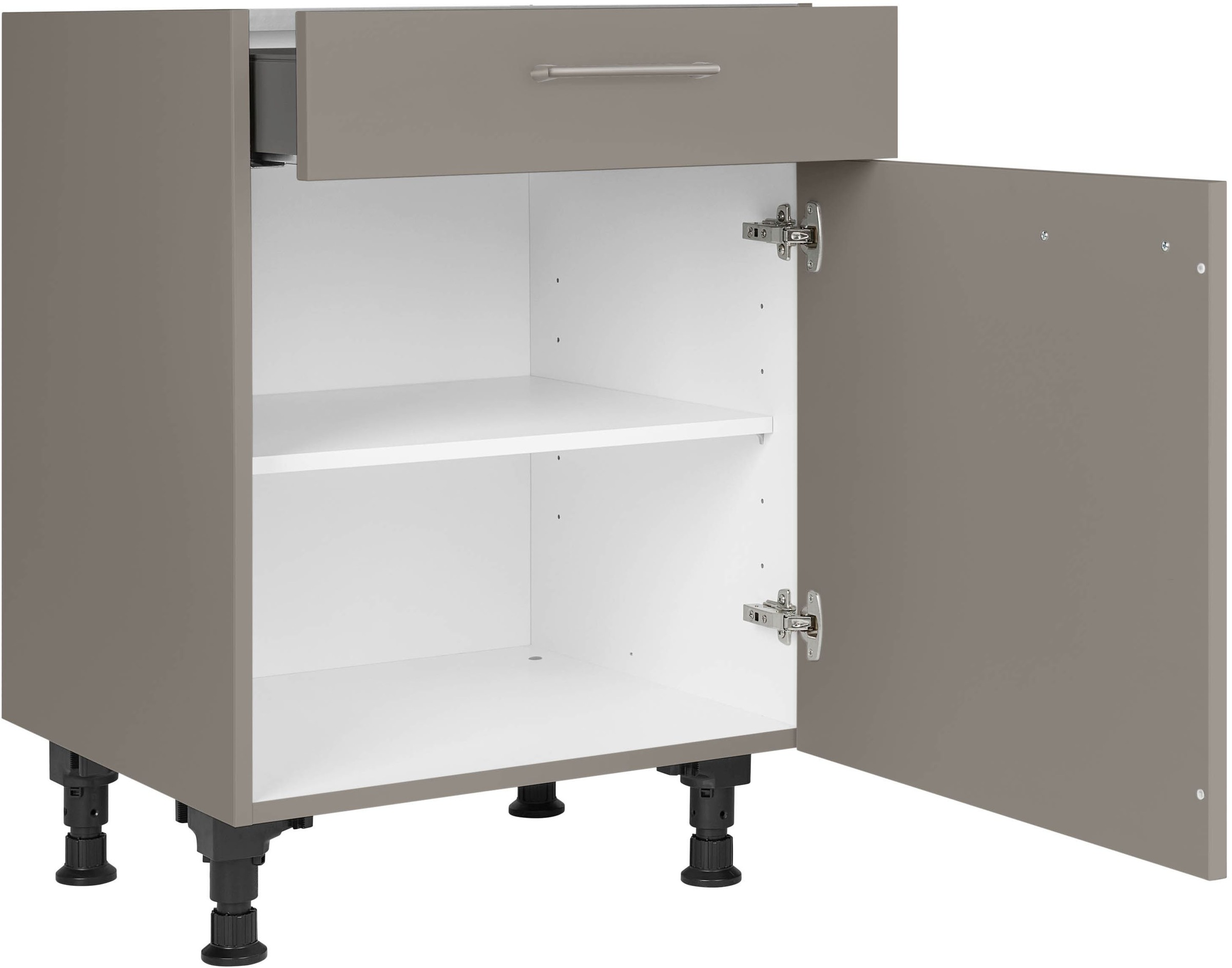 nobilia Unterschrank ""Laser", Ausrichtung wählbar, vormontiert, in den Bre günstig online kaufen