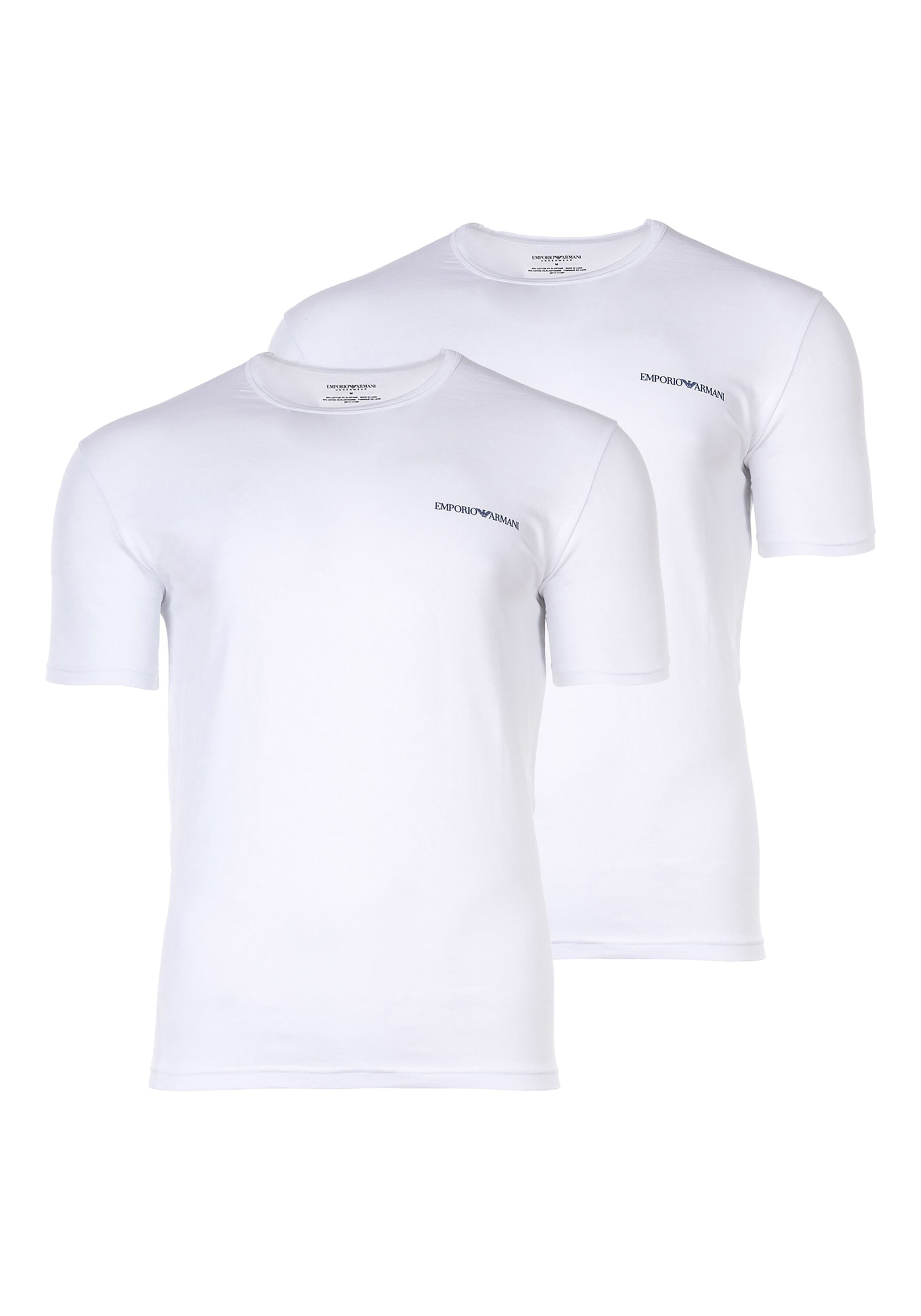 Emporio Armani T-Shirt "T-Shirt CORE LOGOBAND 2er Pack" günstig online kaufen