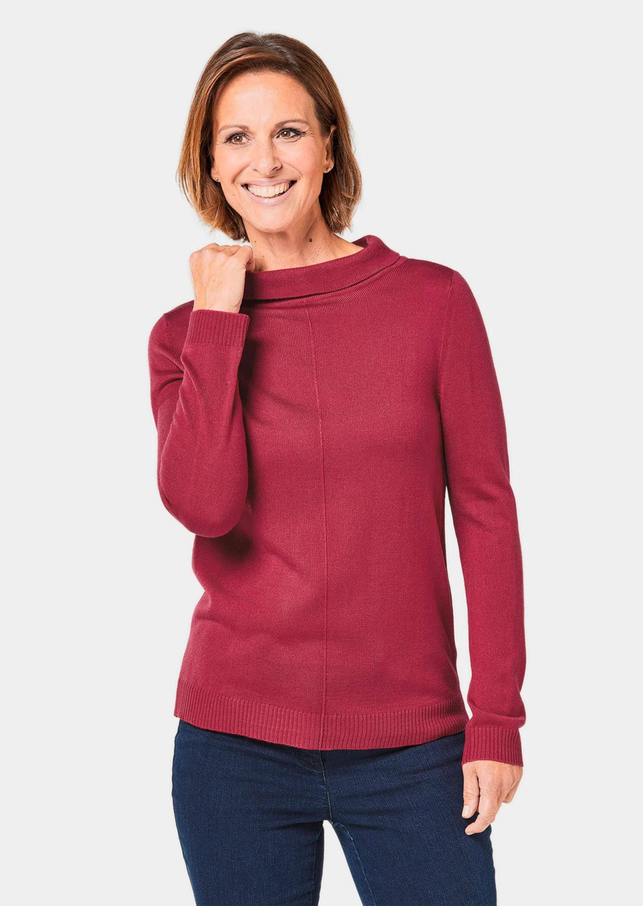 GOLDNER Strickpullover »Pullover Aufwendig gearbeiteter Pullover«