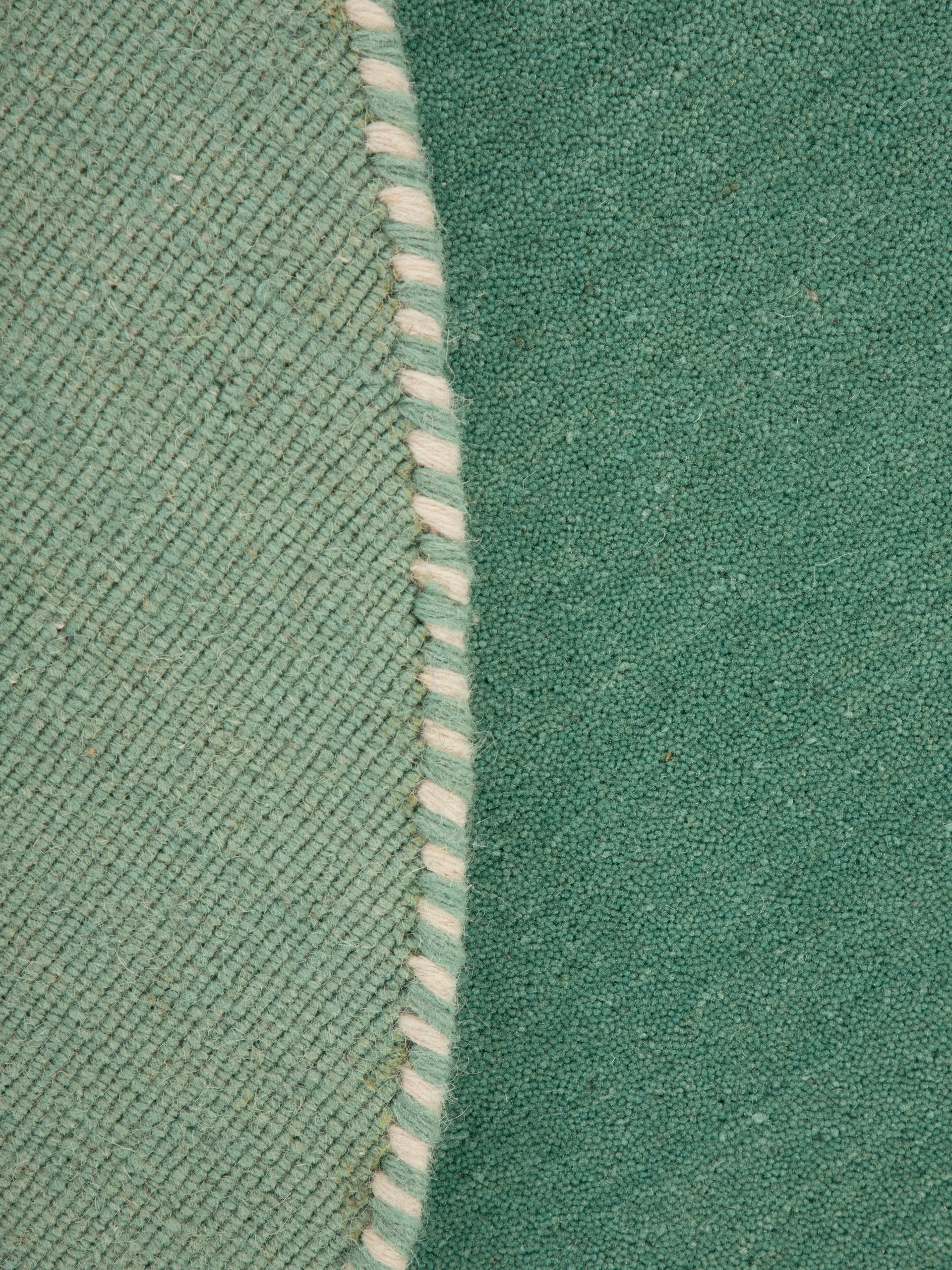 carpetfine Wollteppich »Gabbeh Lola Uni«, rund, 14 mm Höhe, mit natürlichem Pflanzenmaterial von Hand gewebt, auch als Läufer