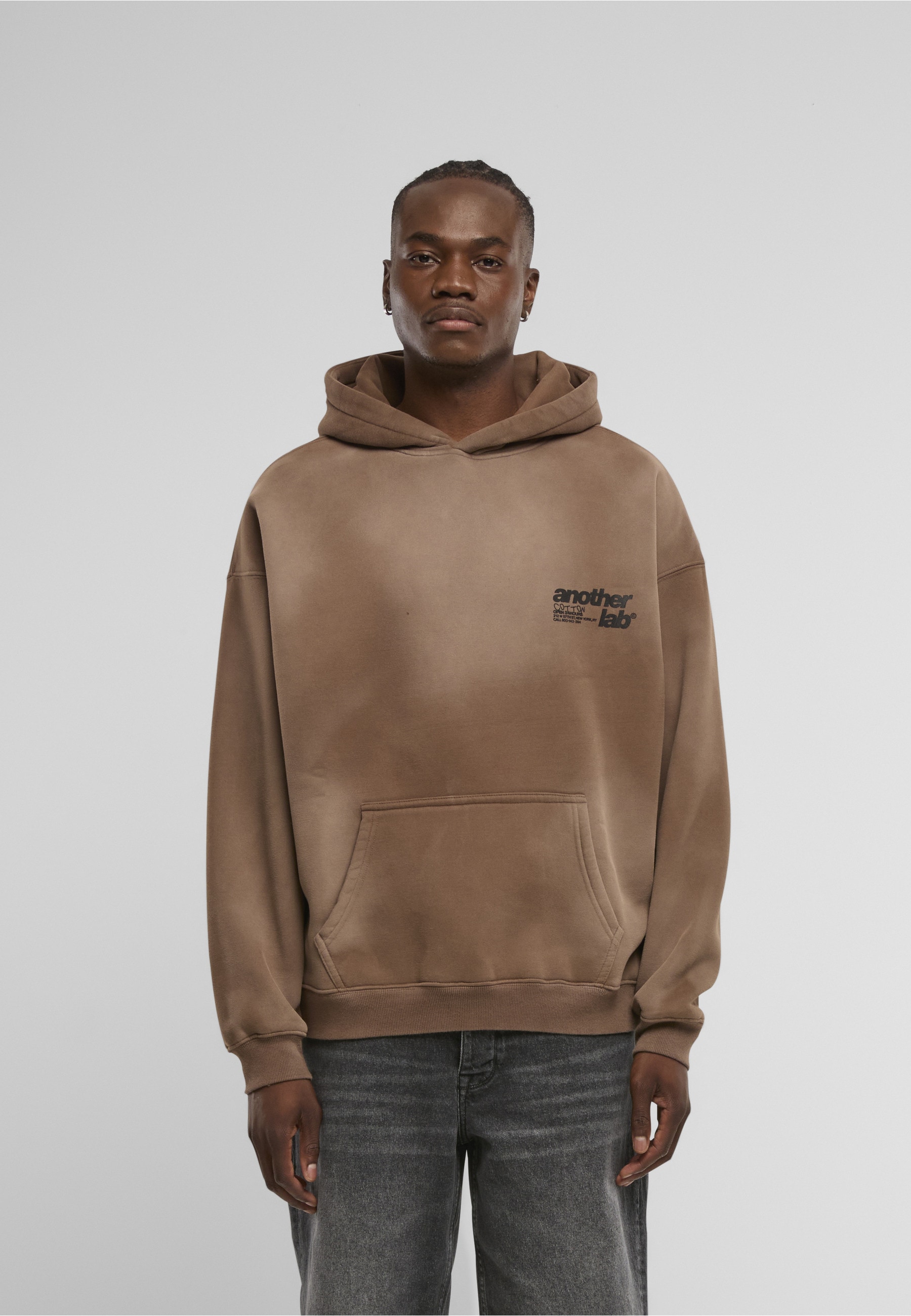 Another Cotton Lab Kapuzensweatshirt »Another Cotton Lab Pancake Washed Hoodie«, 1
