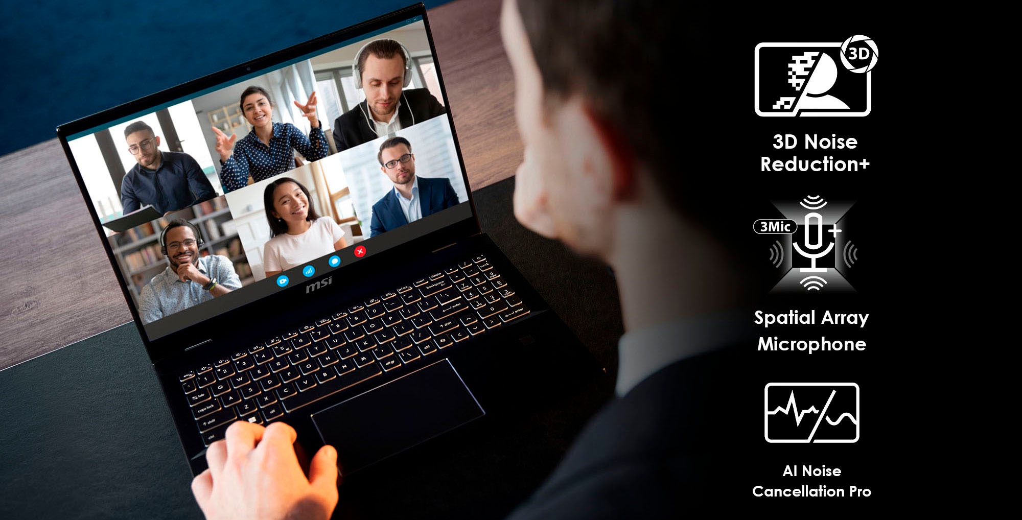 MSI Convertible Notebook »Summit A16 AI+ A3HMTG-035 (P)«, 40,7 cm, / 16 Zoll, AMD, Ryzen™ AI 9, Radeon 880M, 1000 GB SSD