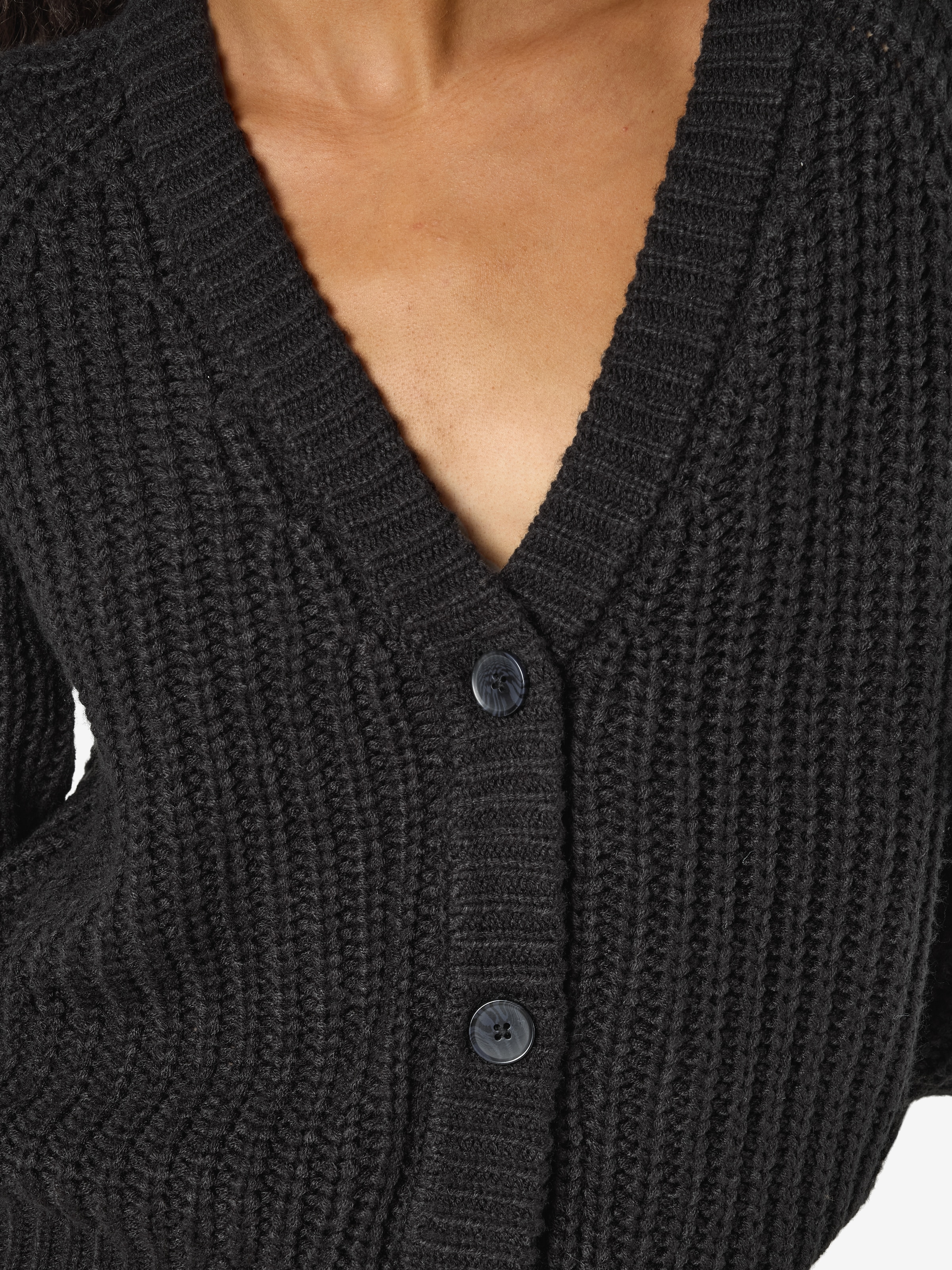 Noisy may Strickjacke »NMCHARLIE L/S V-NECK KNIT CARDIGAN NOOS«