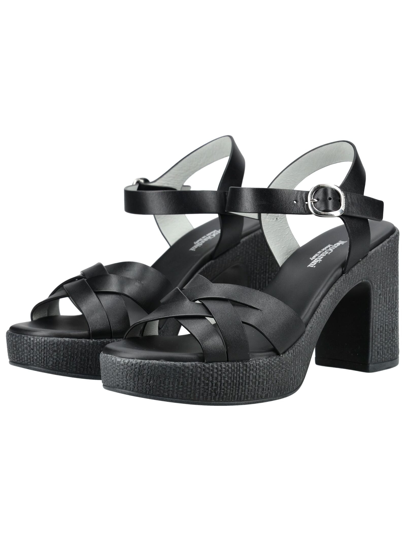 Nero Giardini High-Heel-Sandalette »Nero Giardini Sandalen Leder«