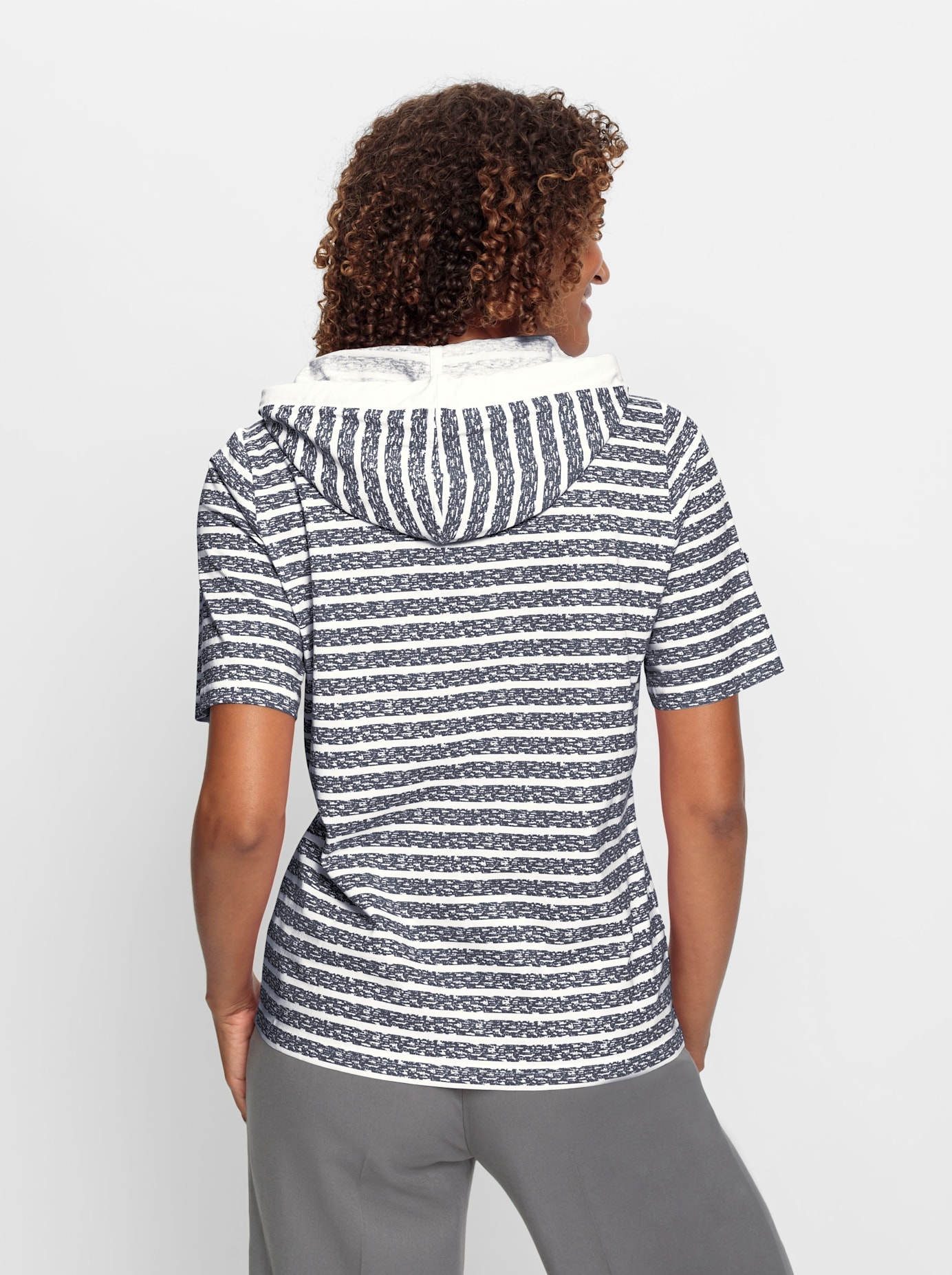 Casual Looks Kapuzenshirt »Kapuzen-Shirt«, (1 tlg.)