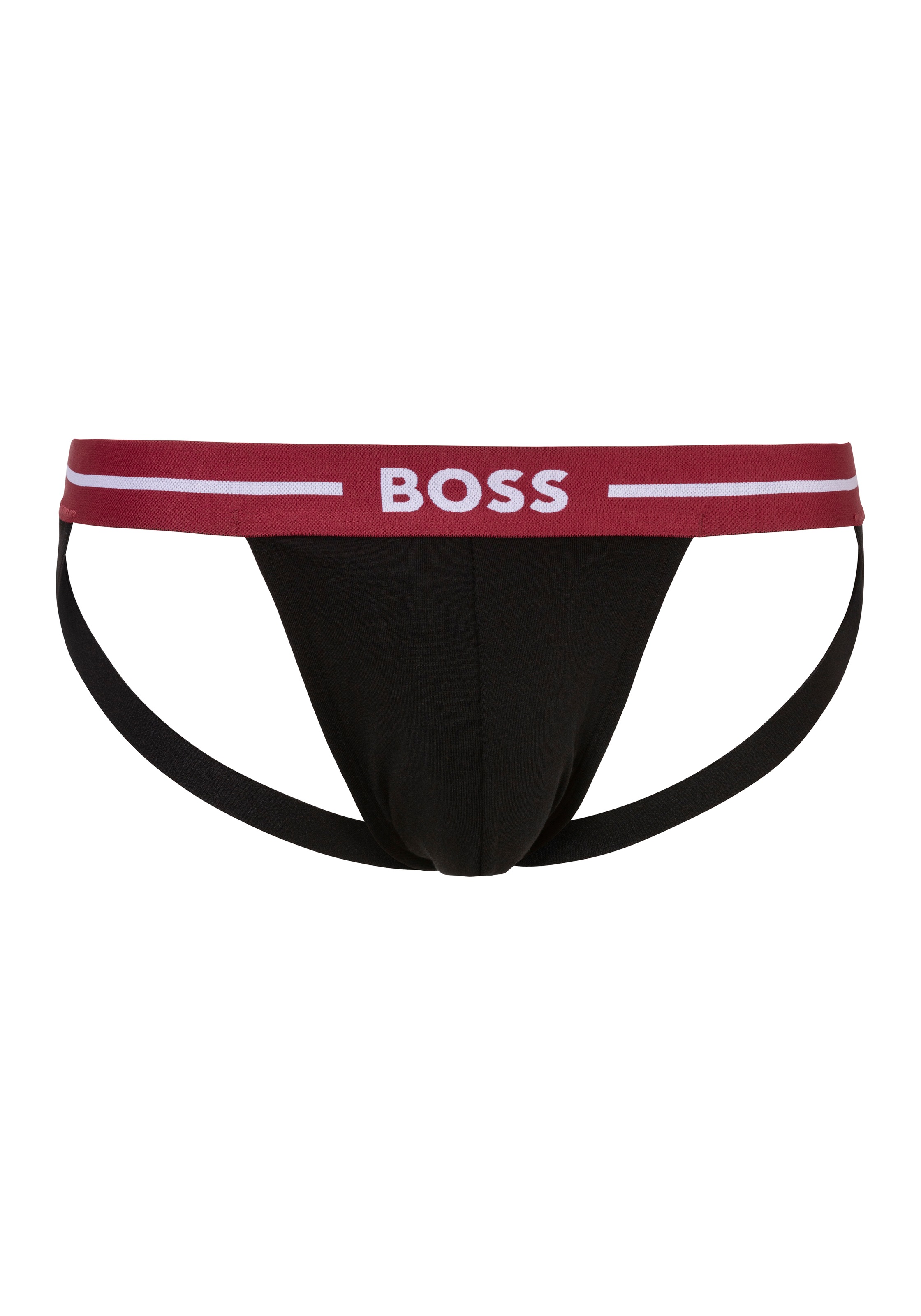 BOSS String »Jockstrap 3P Bold«, (Packung, 3 St., 3er-Pack), mit elastischem Bund