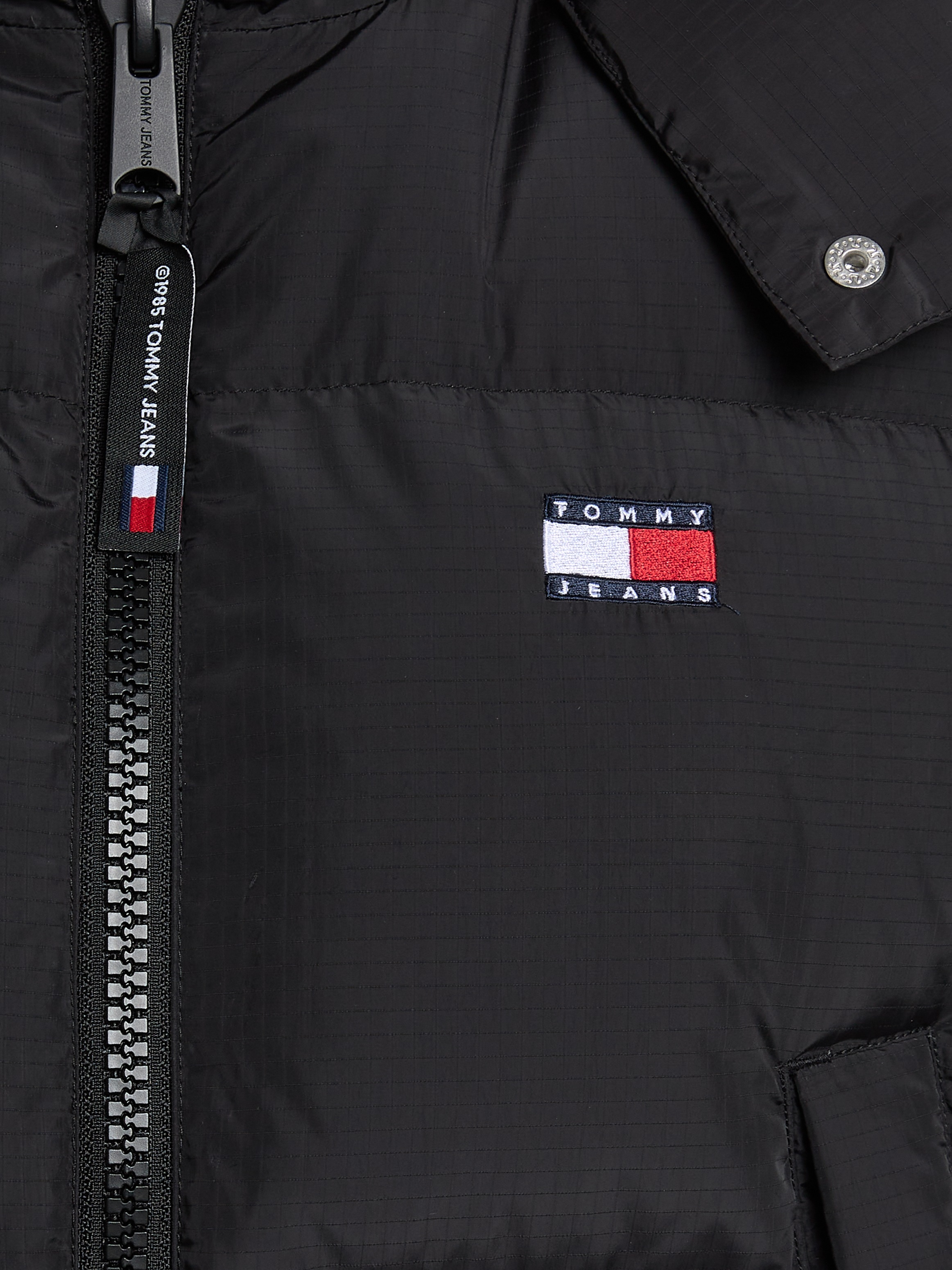 Tommy Jeans Steppweste »TJW CRP ALASKA PUFFER VEST«, in modischer Cropped Form, Puffer