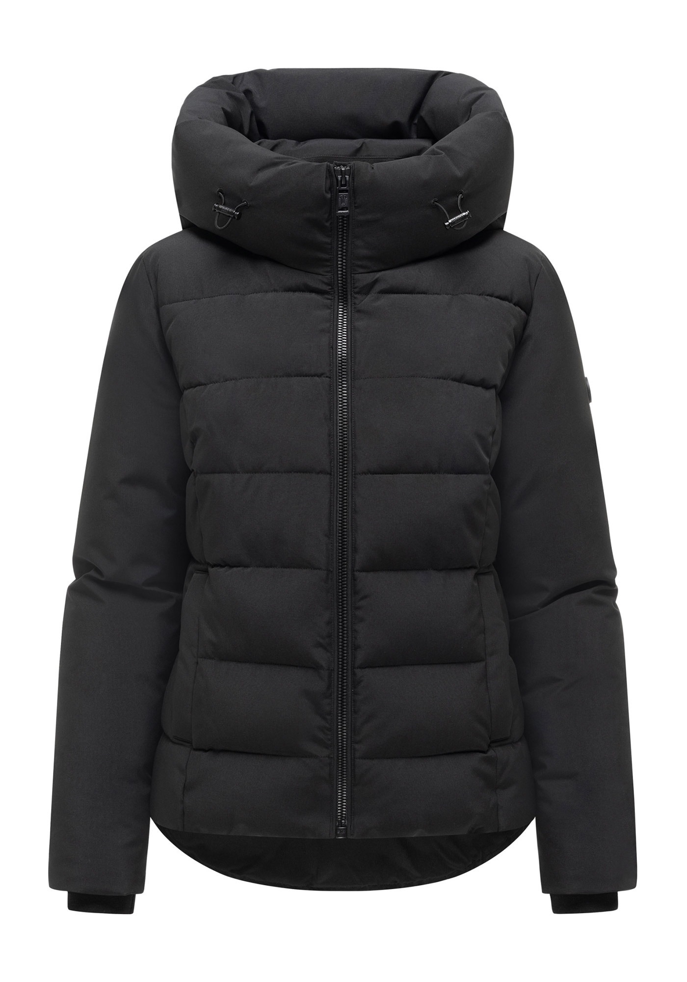 Marikoo Winterjacke »Akiliaa« mit Kapuze Warme Winterjacke mit Kapuze und taillierter Passform