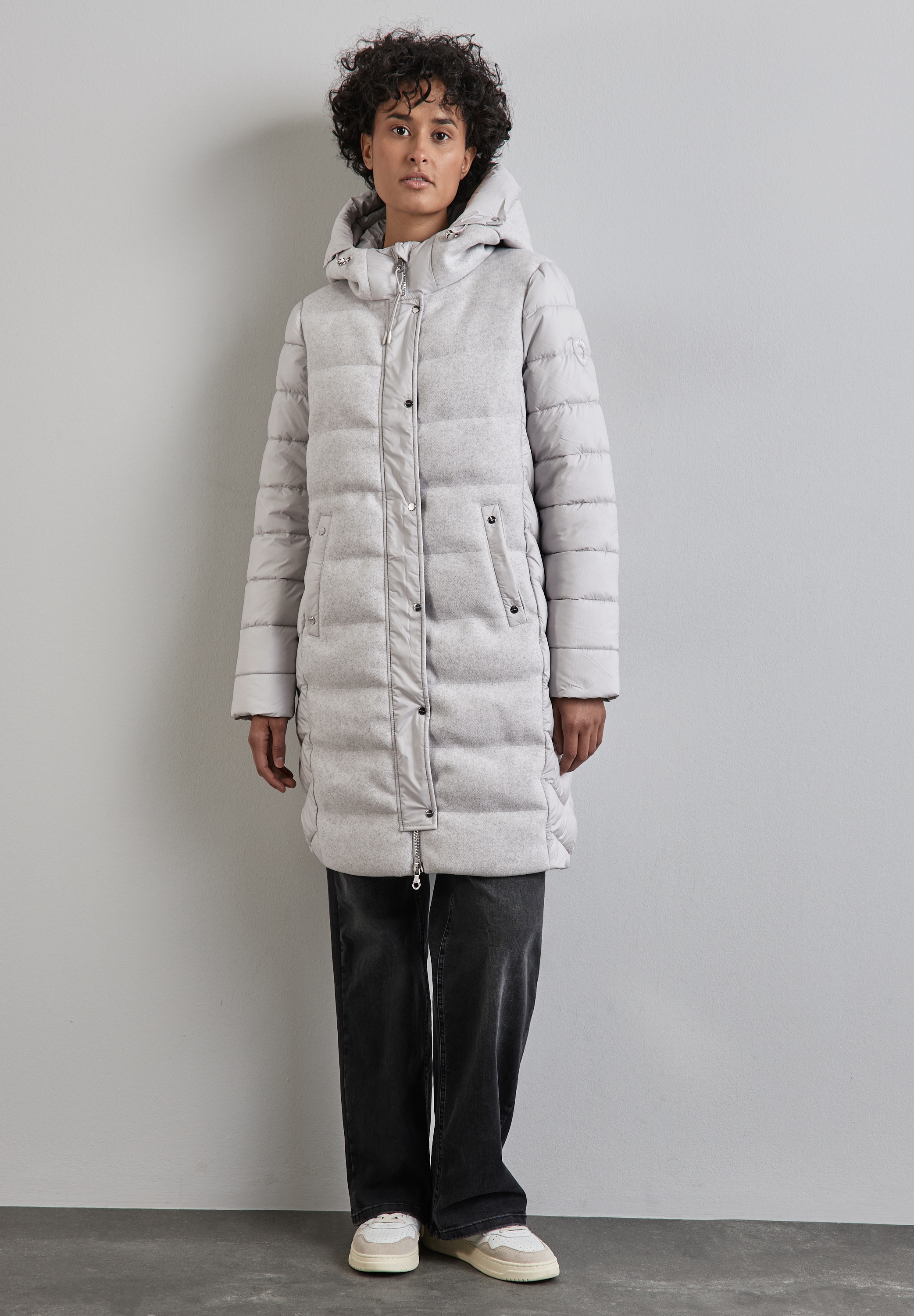 STREET ONE Steppjacke, mit Kapuze, mit Kapuze