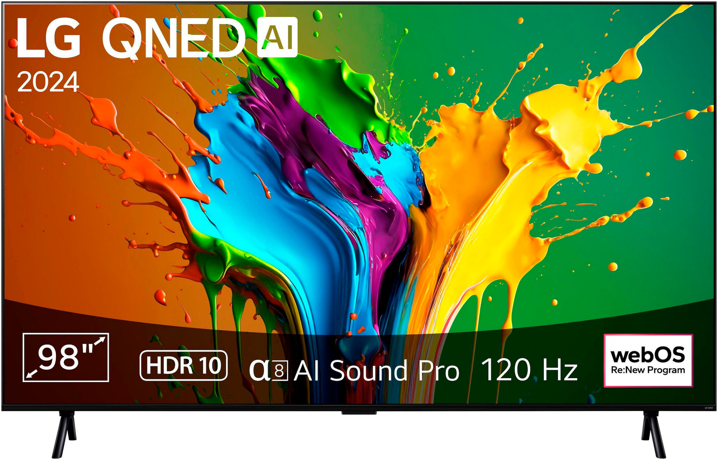 LG QNED-Fernseher »98QNED89T6A« 4K Ultra ...