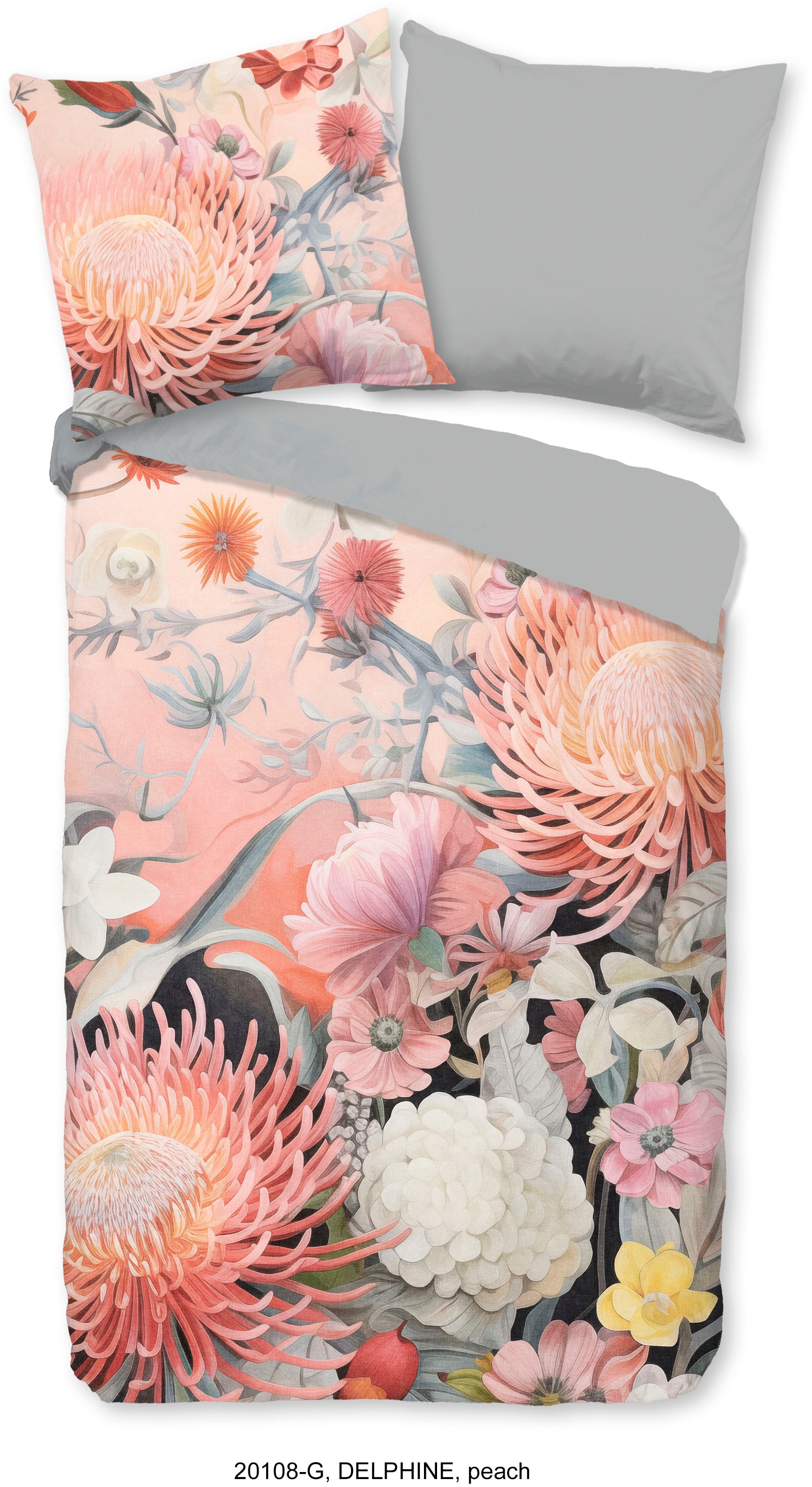 good morning Wendebettwäsche "Delphine" 3 Stk. 100% Baumwolle, Renforcé, Re günstig online kaufen