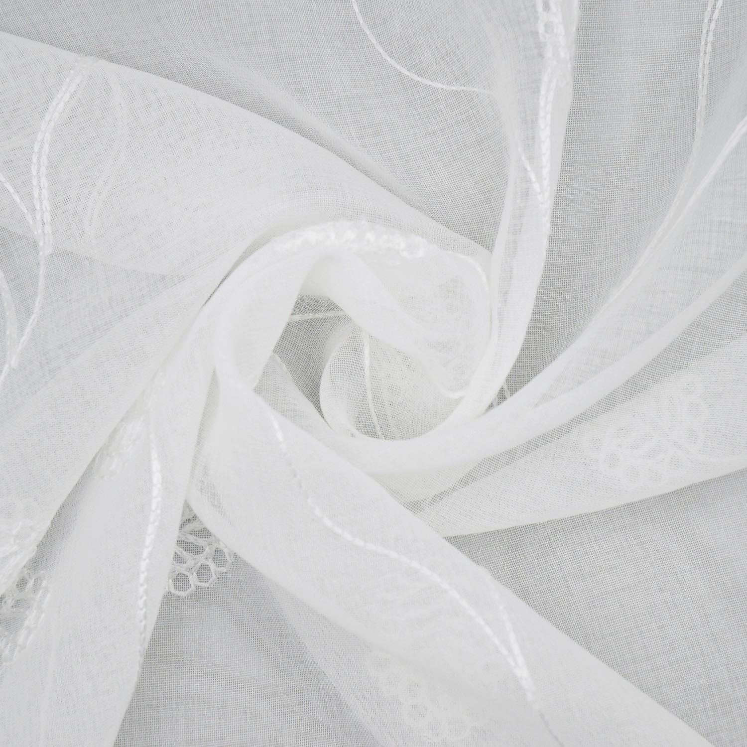 Thumbnail - Gerster Gardine "Penina" Ösen 1 Stk. tlg. SB-Ösenschal "Penina"