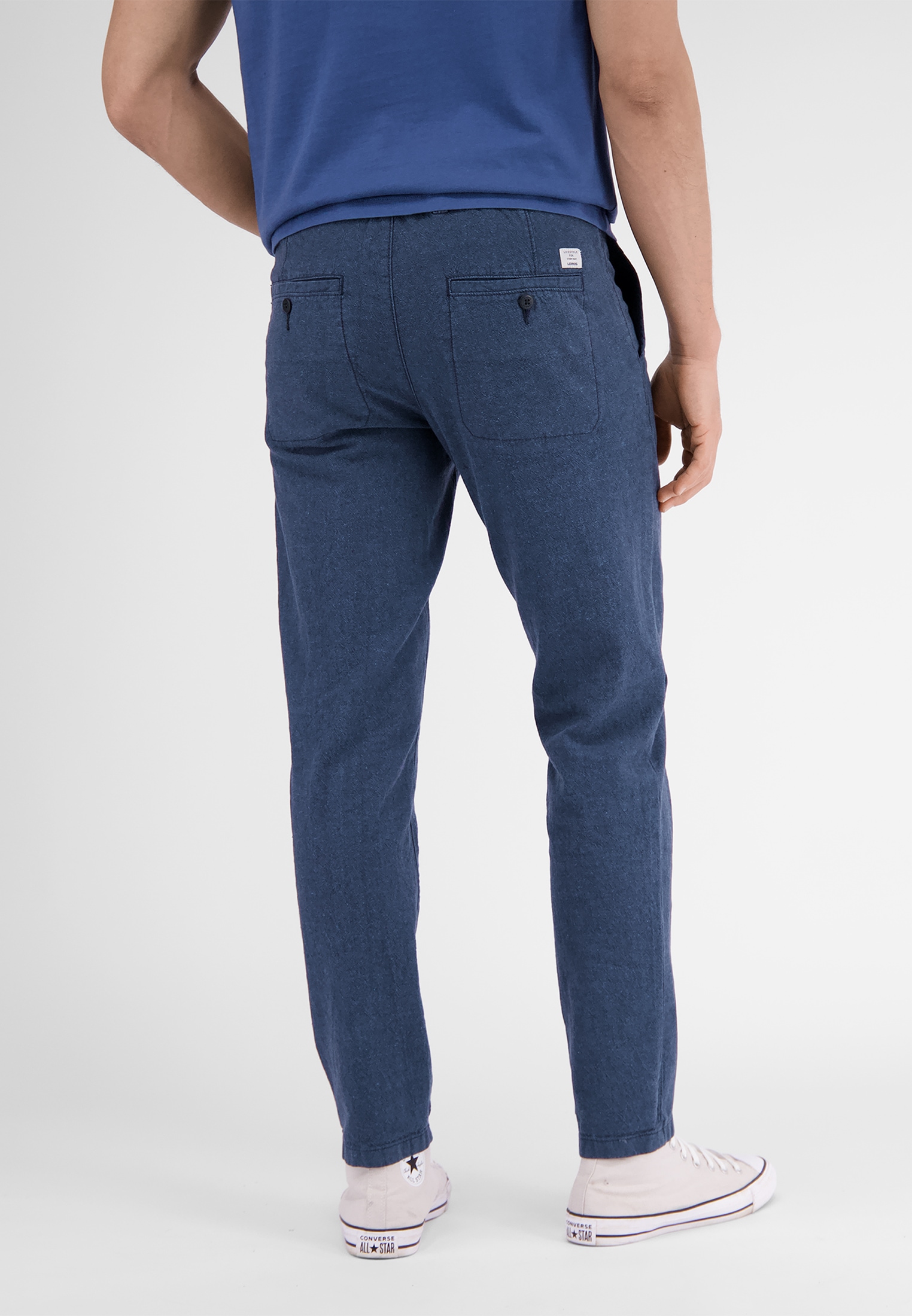 LERROS Chinohose »LERROS Chino in leichter Leinen«
