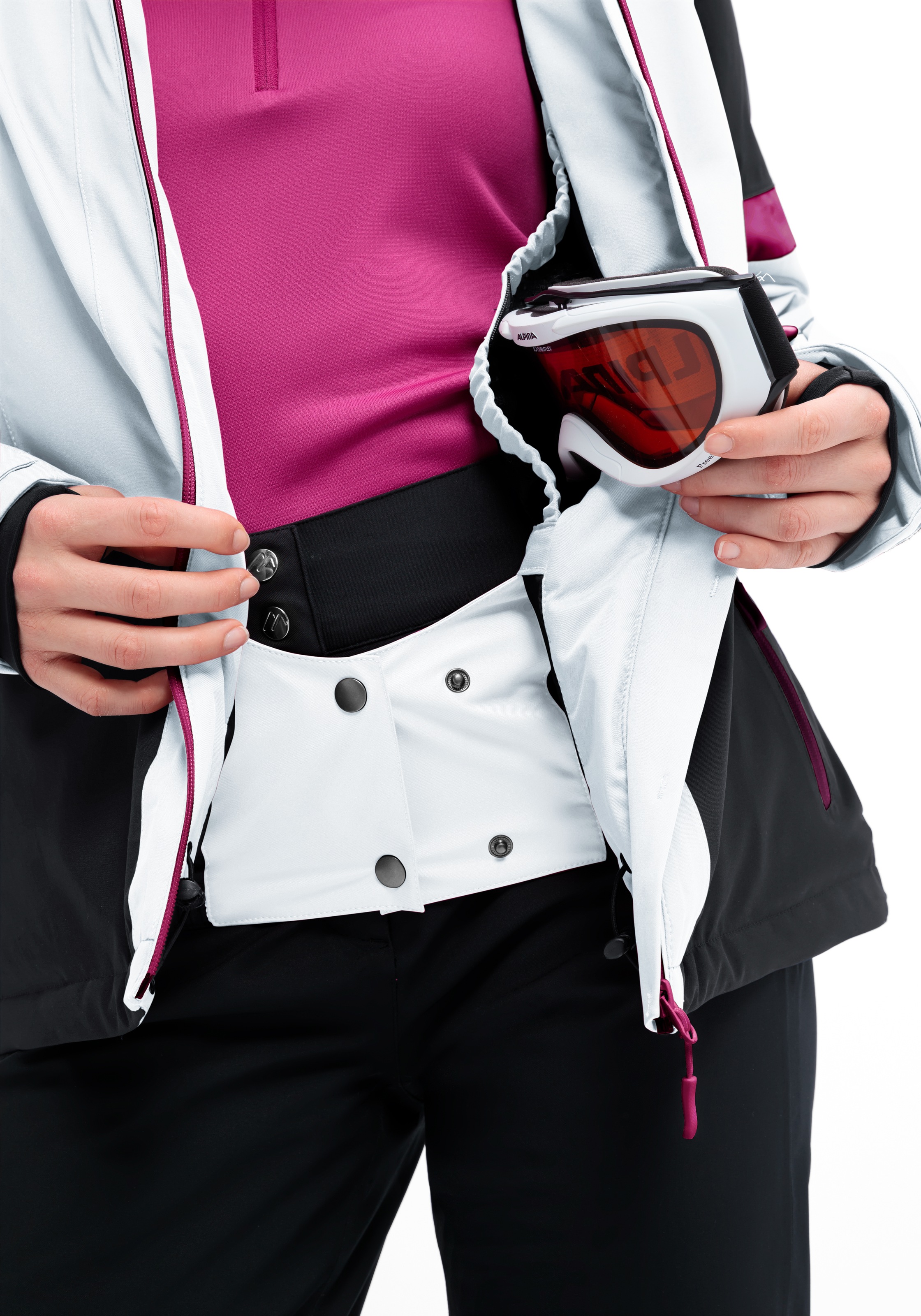 Maier Sports Skijacke "HANNI", Damen Winterjacke, wasserdicht, 3 RV-Taschen günstig online kaufen