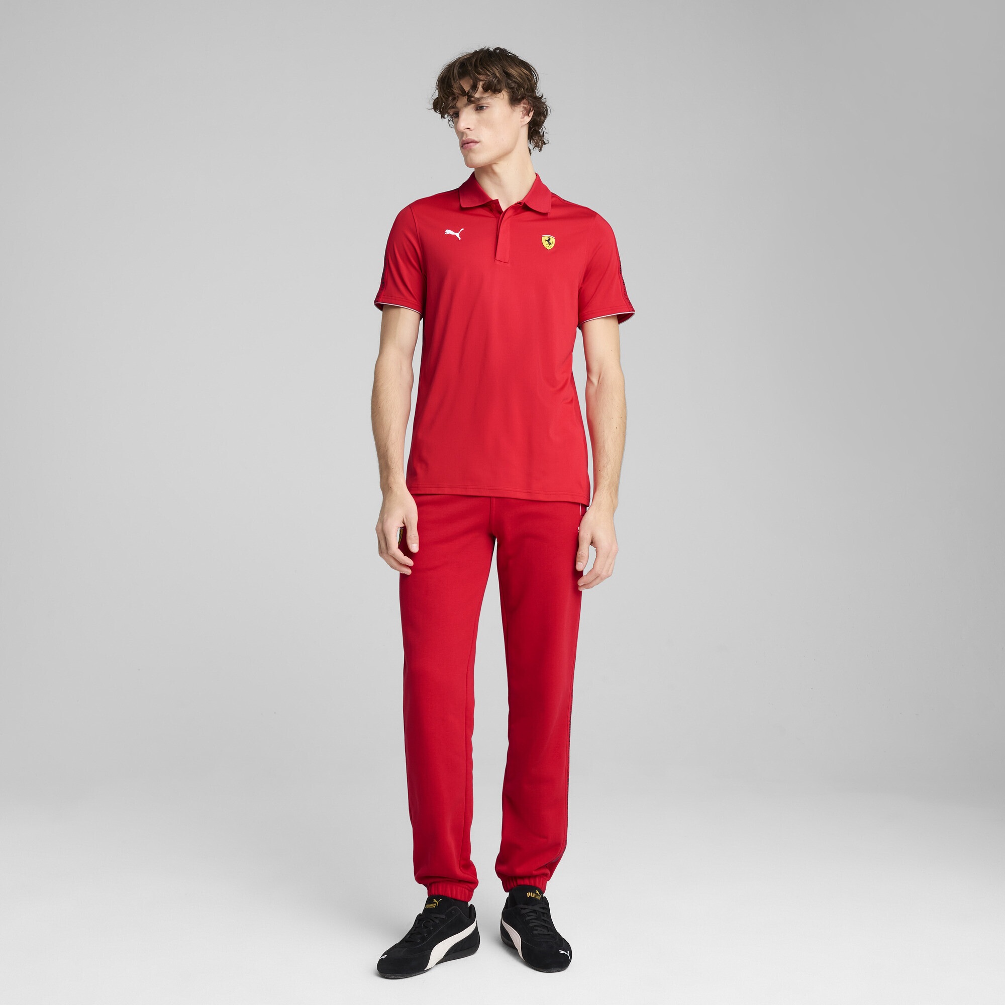 PUMA Poloshirt "Scuderia Ferrari Race Cloudspun Poloshirt Herren" günstig online kaufen