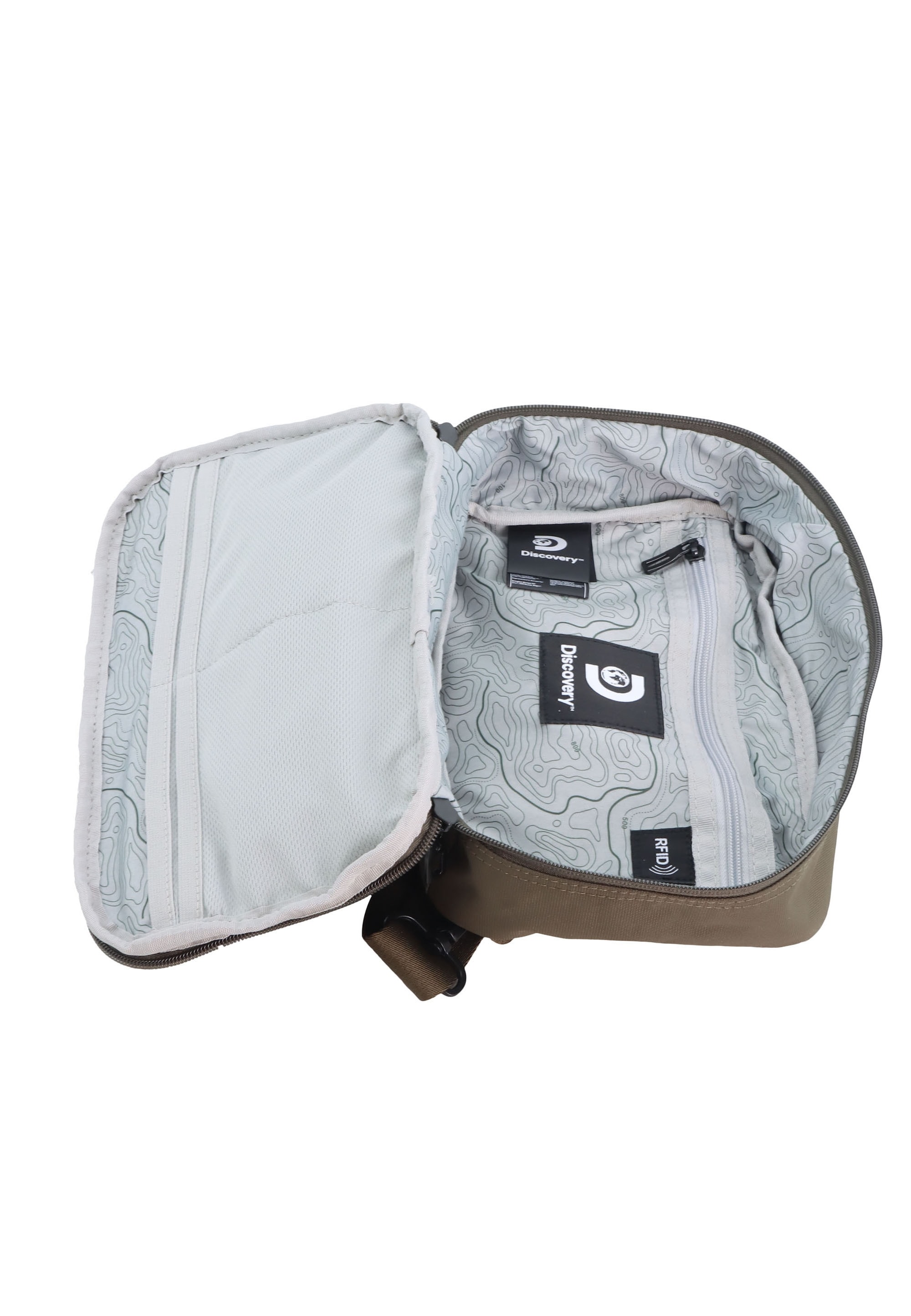 Discovery Umhängetasche »Downtown« Discovery Sling Bag aus RPET Polyester